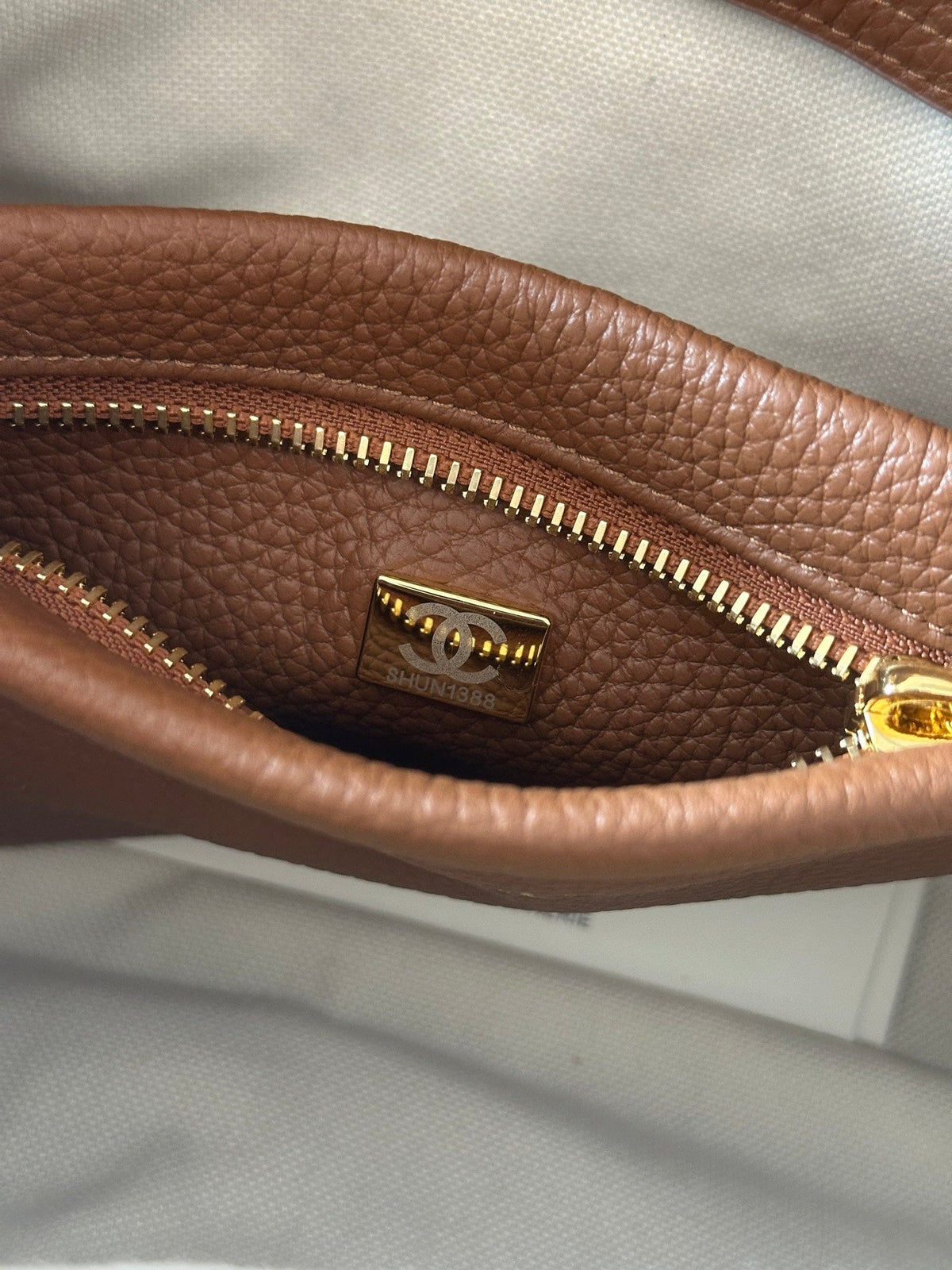 Chanel 2026 Baguette Flap Bag 29cm Gold Hardware Suede Cowhide Tweed 407089