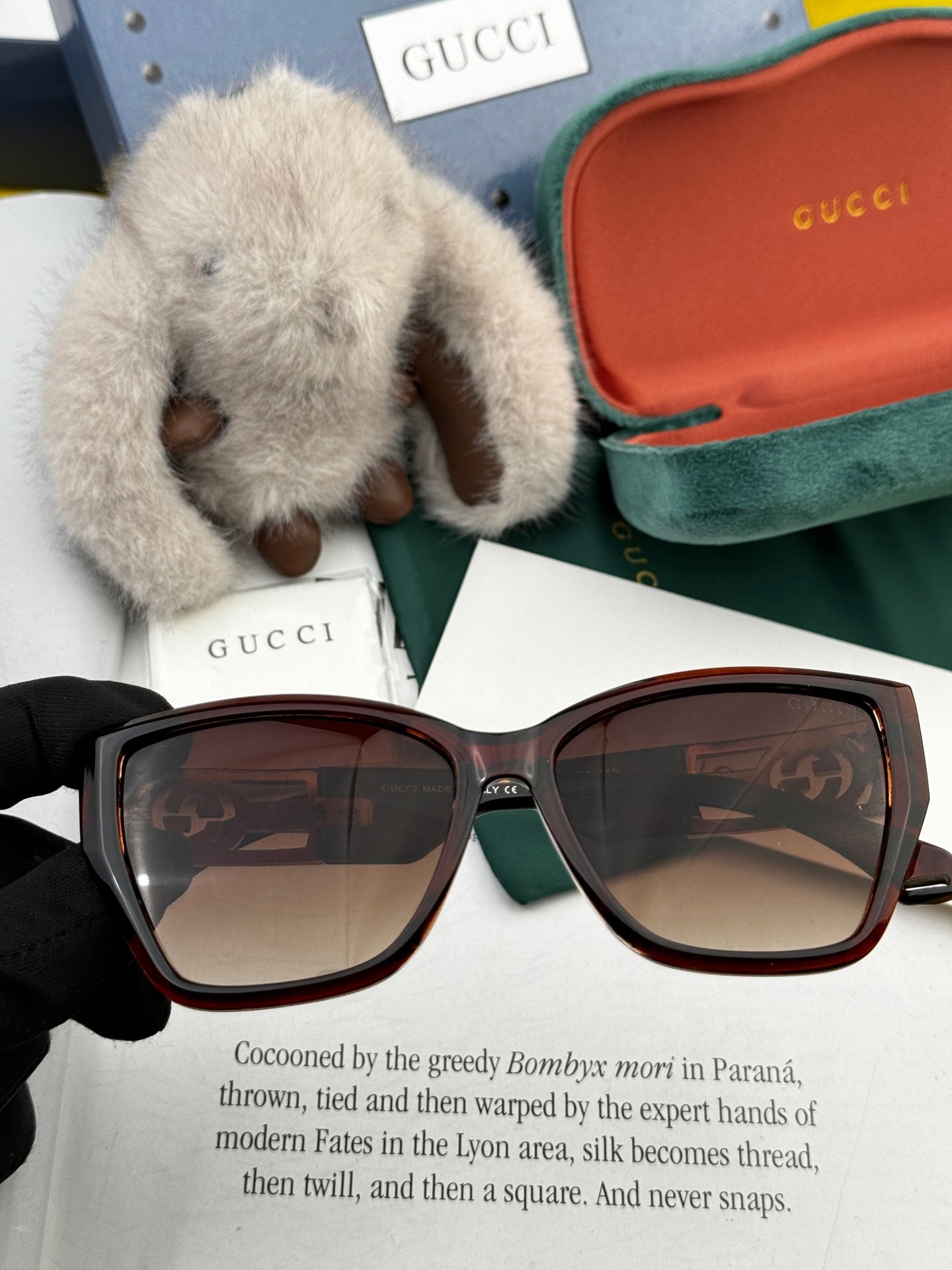 SQUARE FRAME SUNGLASSES G5580 IN ACETATE