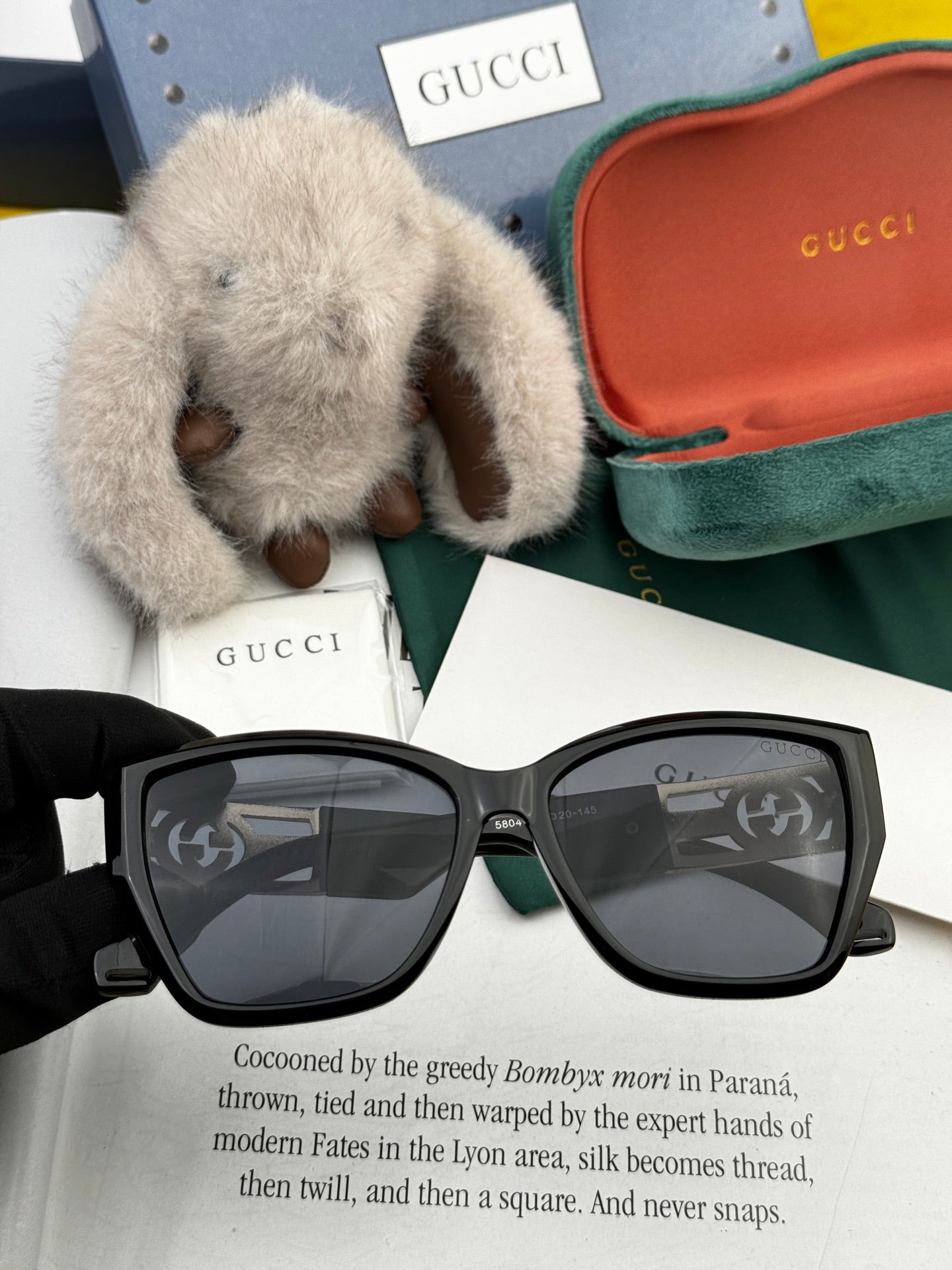 SQUARE FRAME SUNGLASSES G5580 IN ACETATE