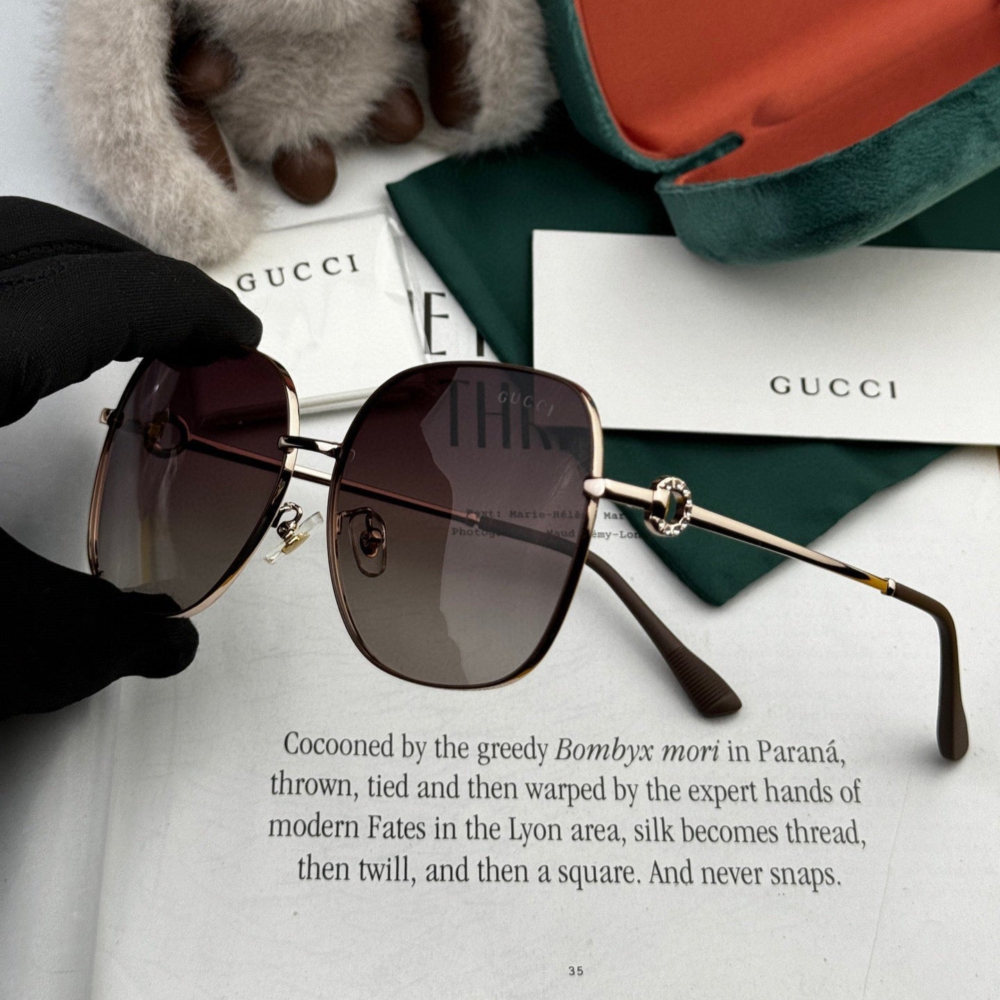 SQUARE FRAME SUNGLASSES G7639 IN METAL