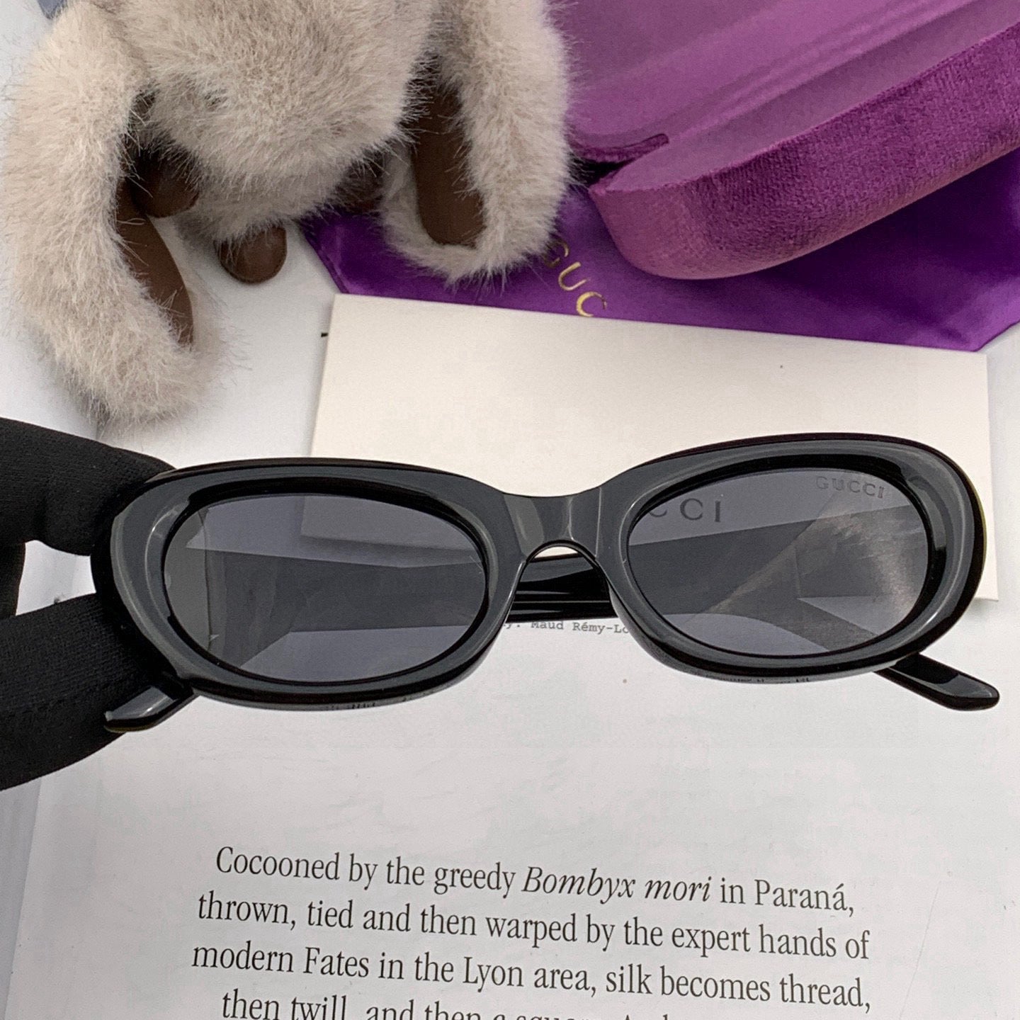 OVAL FRAME SUNGLASSES G364 IN ACETATE