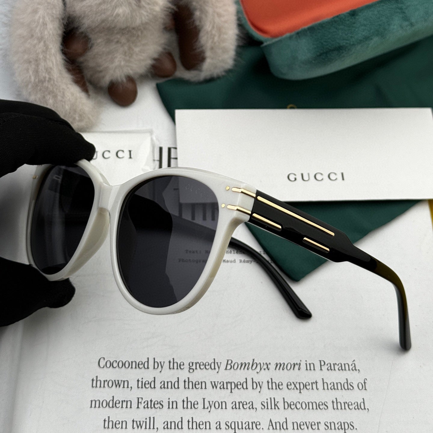 ROUND FRAME SUNGLASSES G6752 IN ACETATE