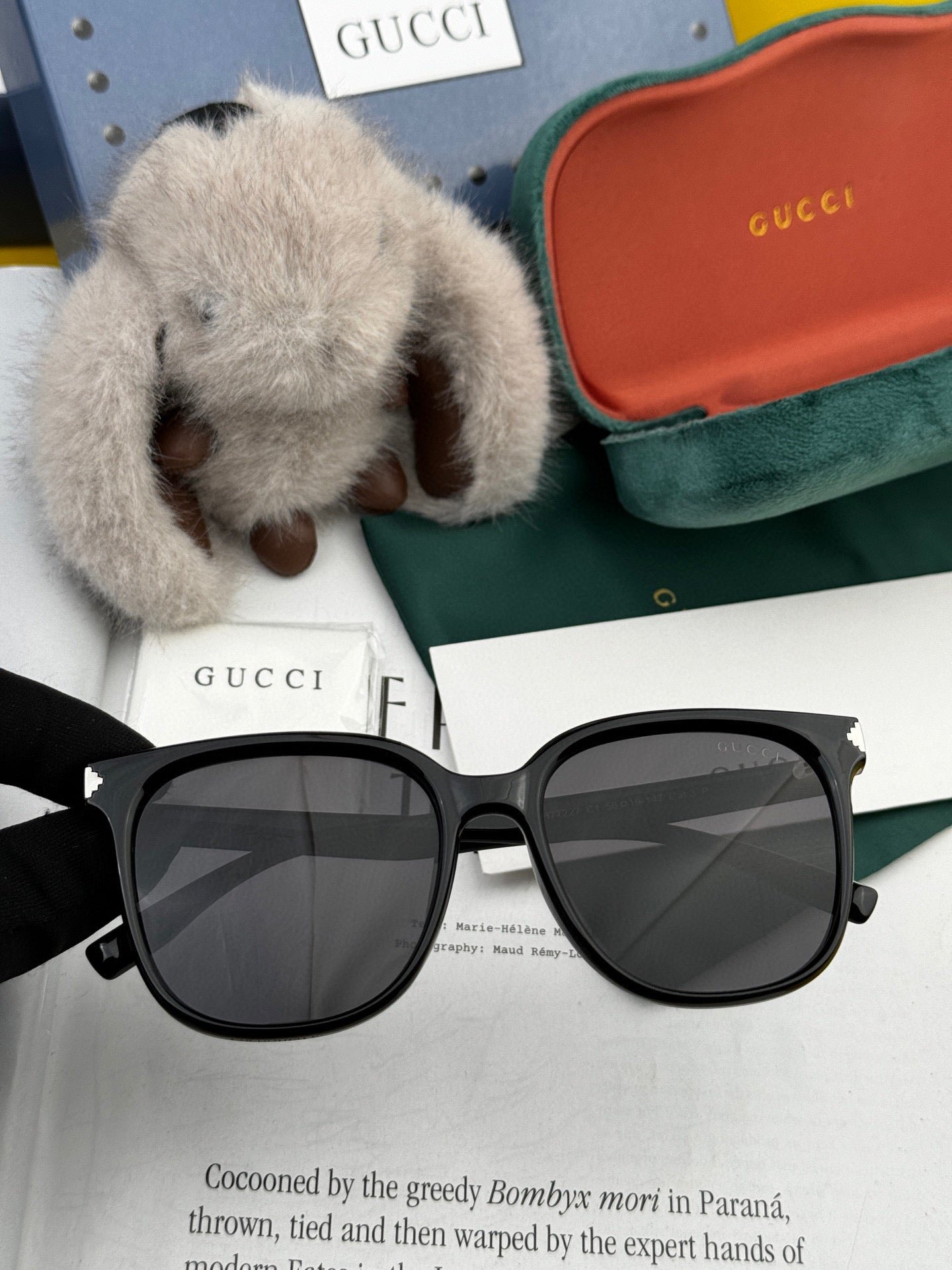 SQUARE FRAME SUNGLASSES G77722 IN ACETATE