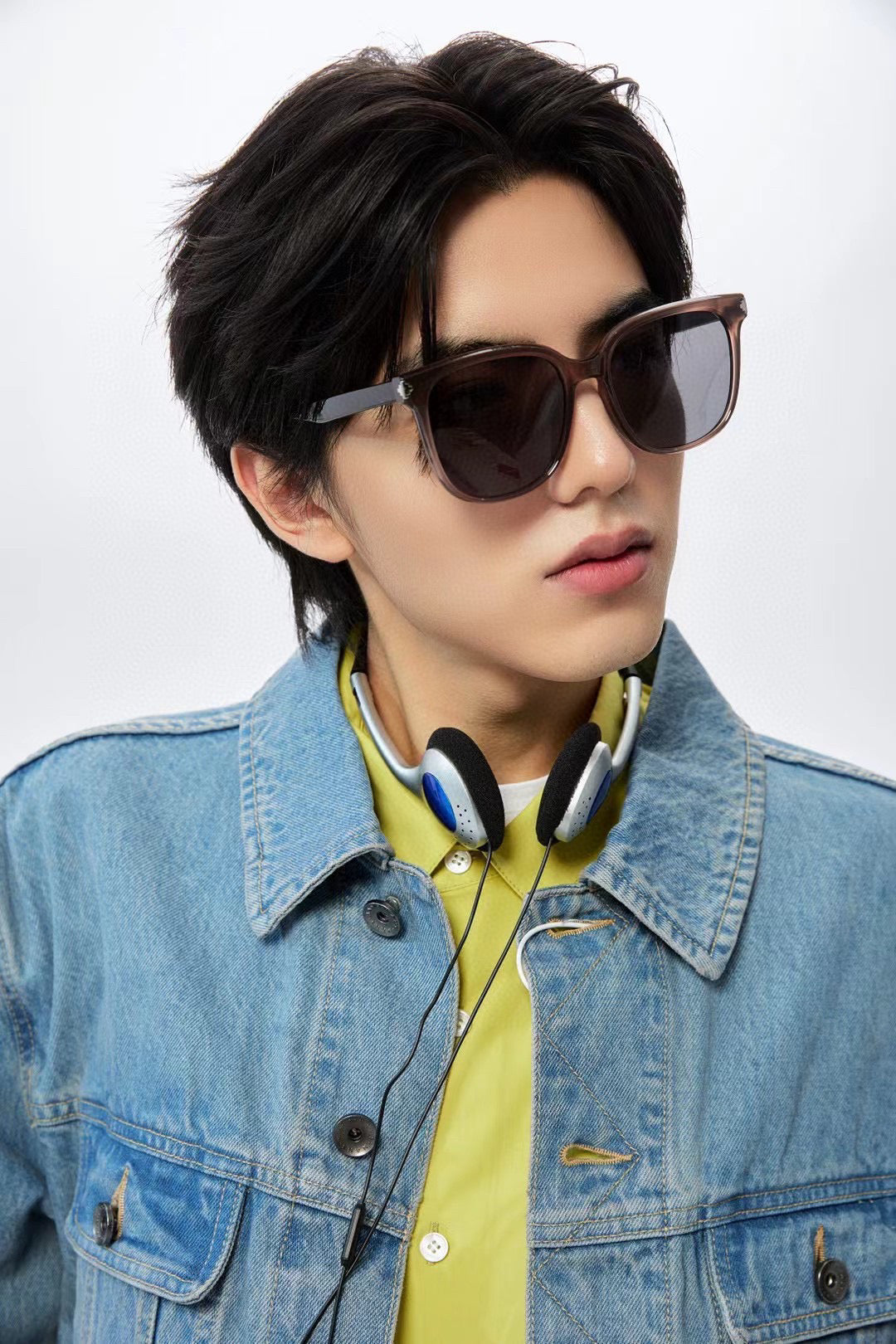 SQUARE FRAME SUNGLASSES G77722 IN ACETATE