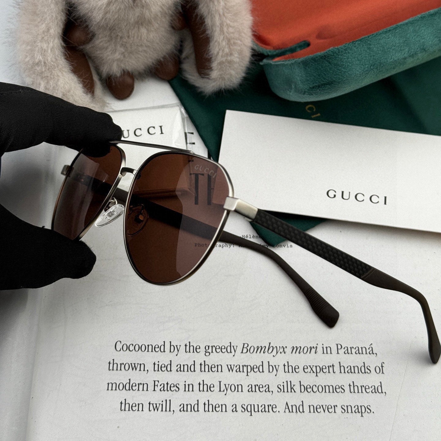 AVIATOR FRAME SUNGLASSES G8204 IN METAL