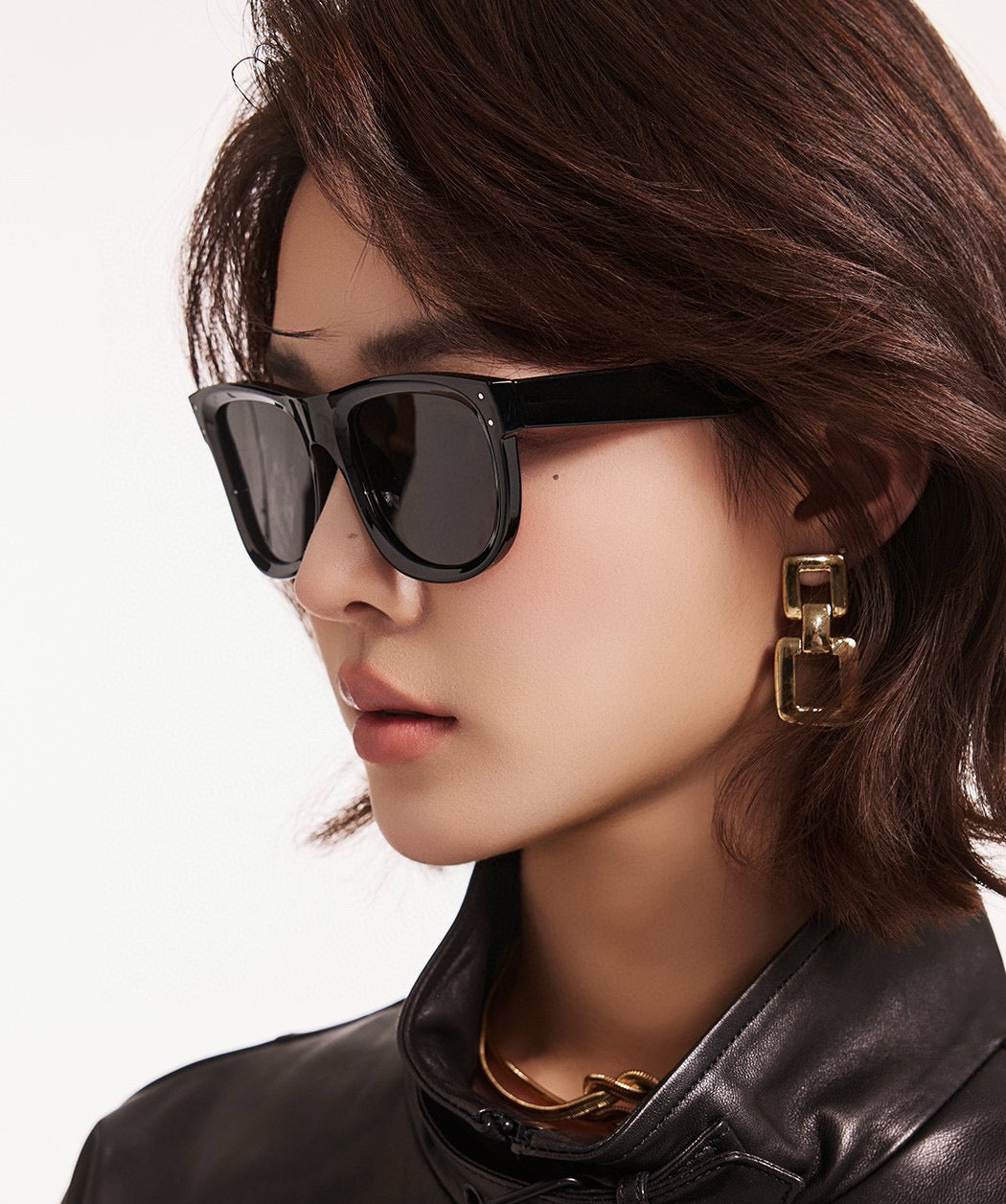 SQUARE FRAME SUNGLASSES G9108 IN ACETATE