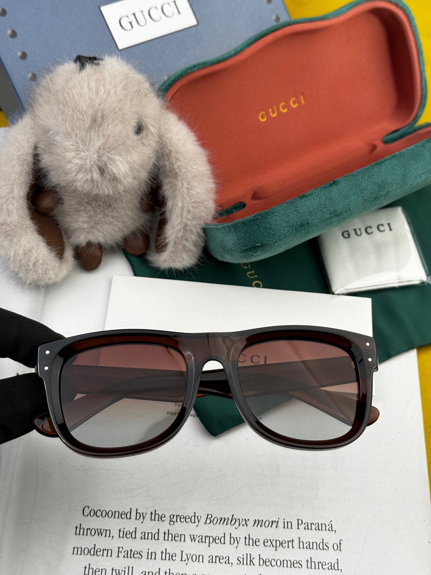 SQUARE FRAME SUNGLASSES G9108 IN ACETATE