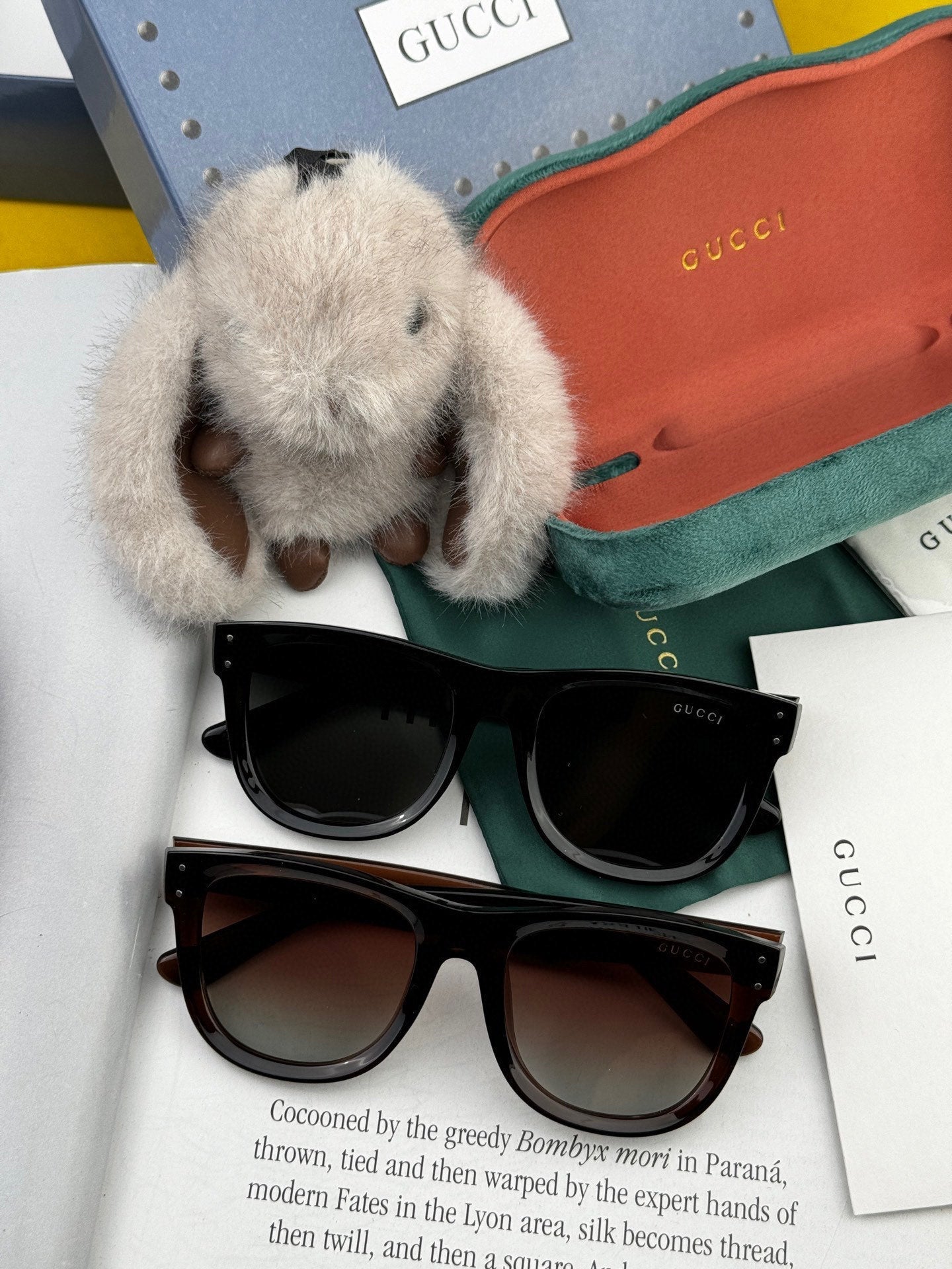 SQUARE FRAME SUNGLASSES G9108 IN ACETATE