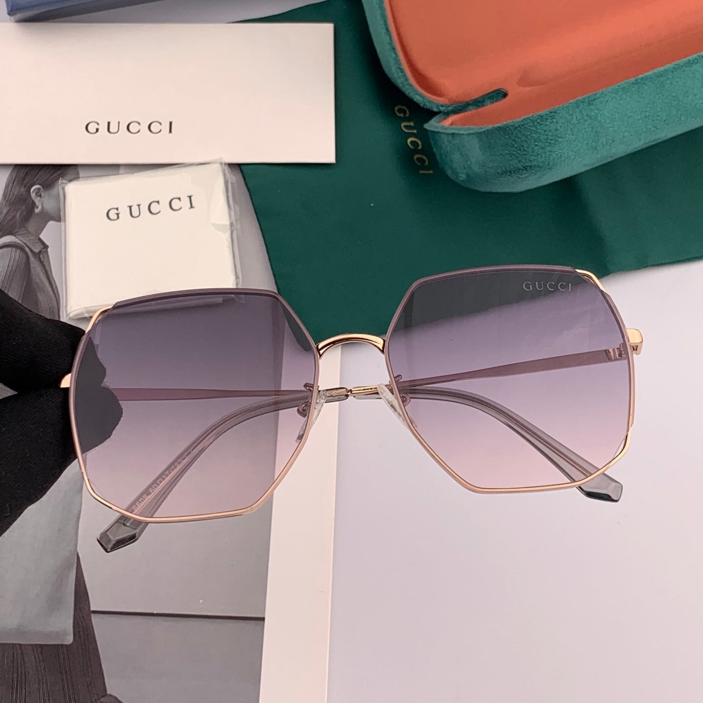 SPECIALIZED FIT ROUND-FRAME SUNGLASSES 8660 IN METAL