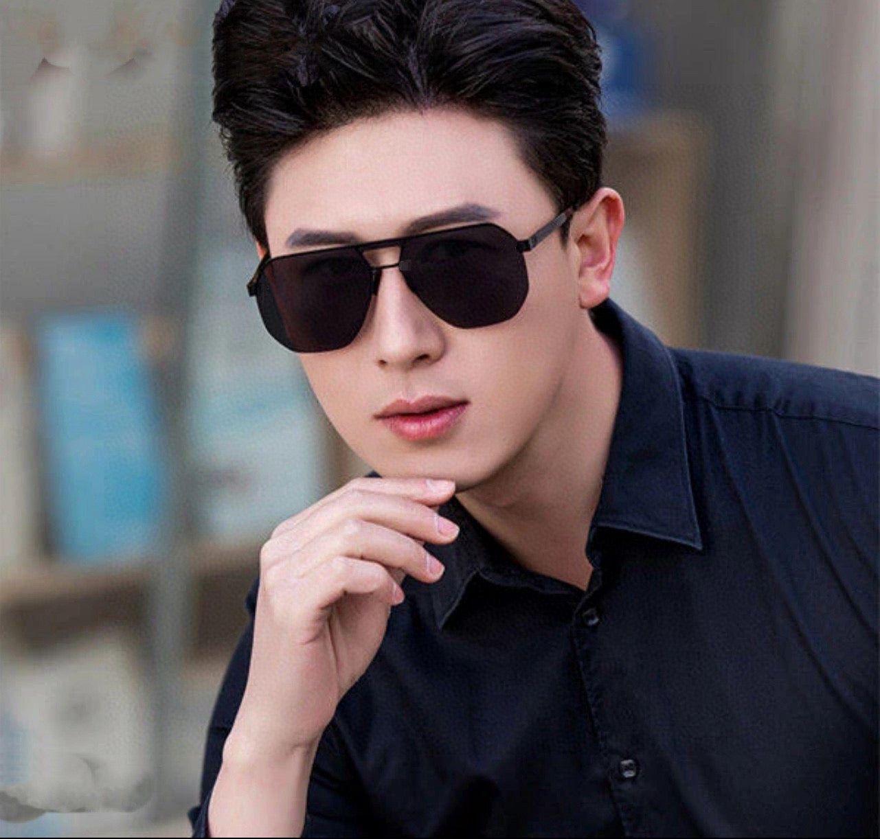 NAVIGATOR FRAME SUNGLASSES G010 IN METAL