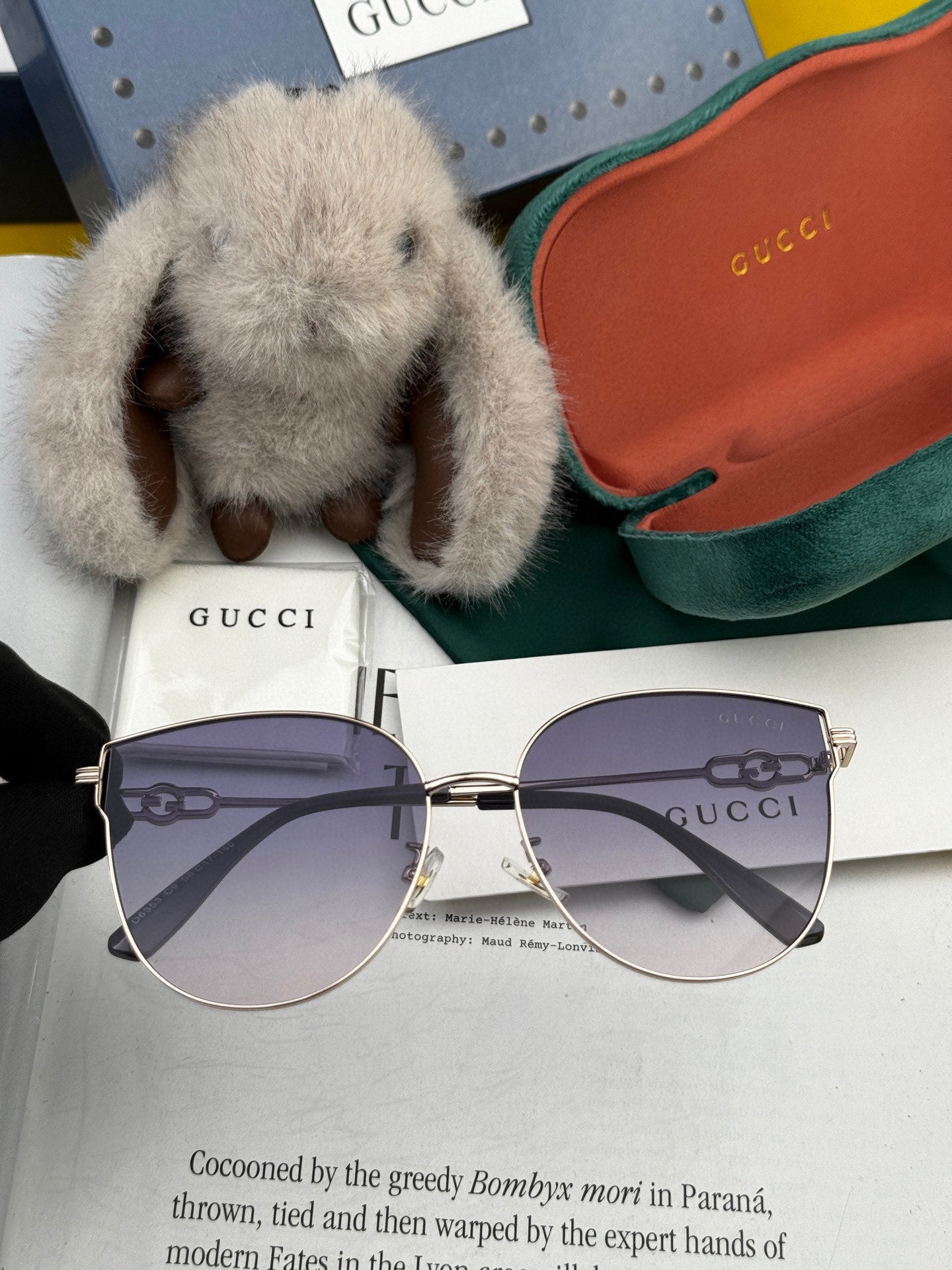 BUTTERFLY FRAME SUNGLASSES G3635 IN METAL