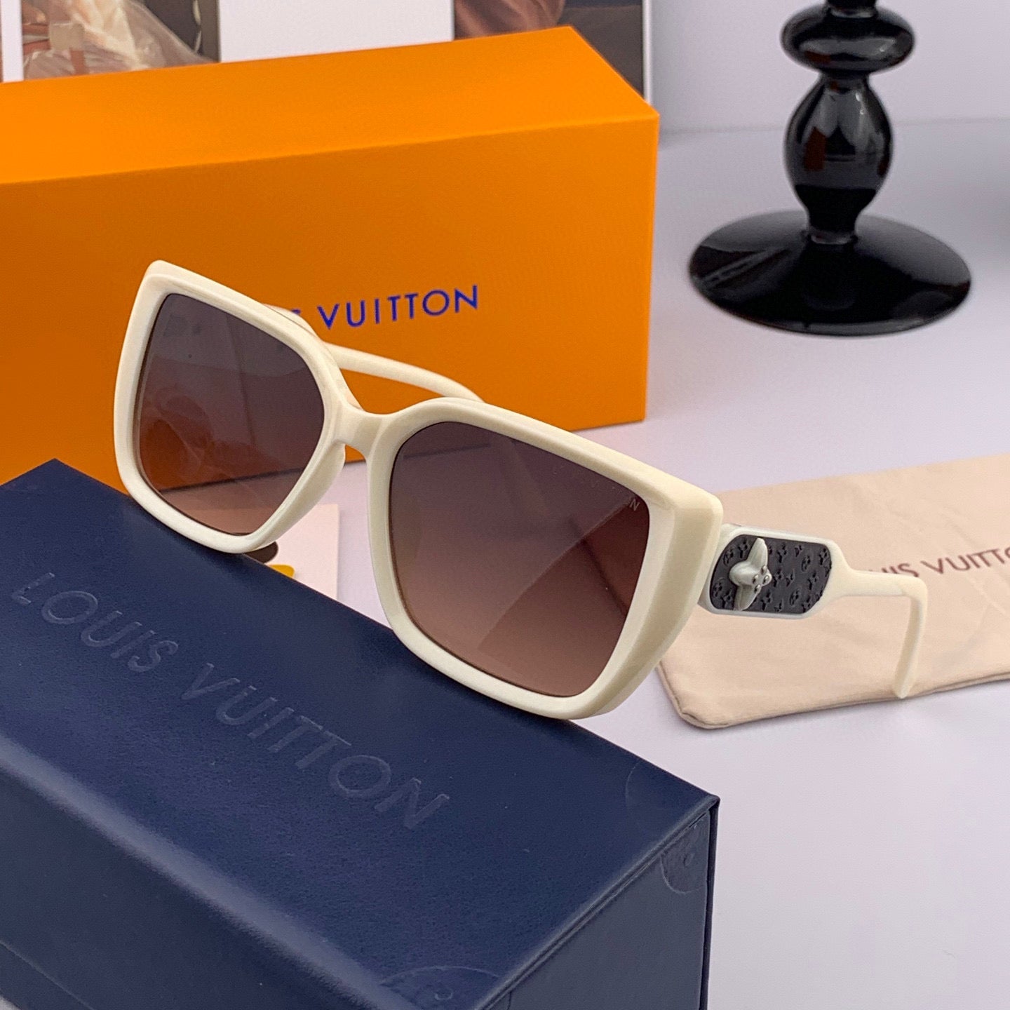 SQUARE SUNGLASSES L6221 IN ACETATE