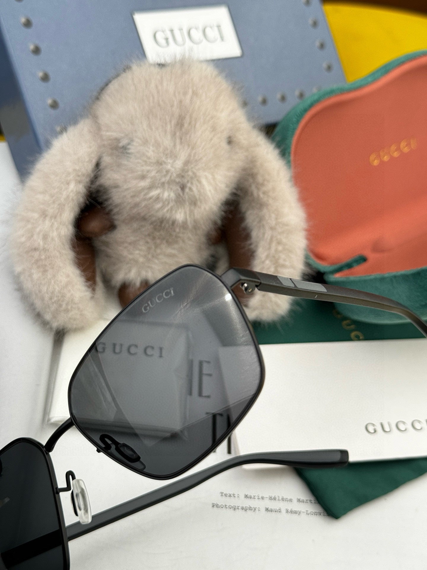 SQUARE FRAME SUNGLASSES G61806 IN METAL