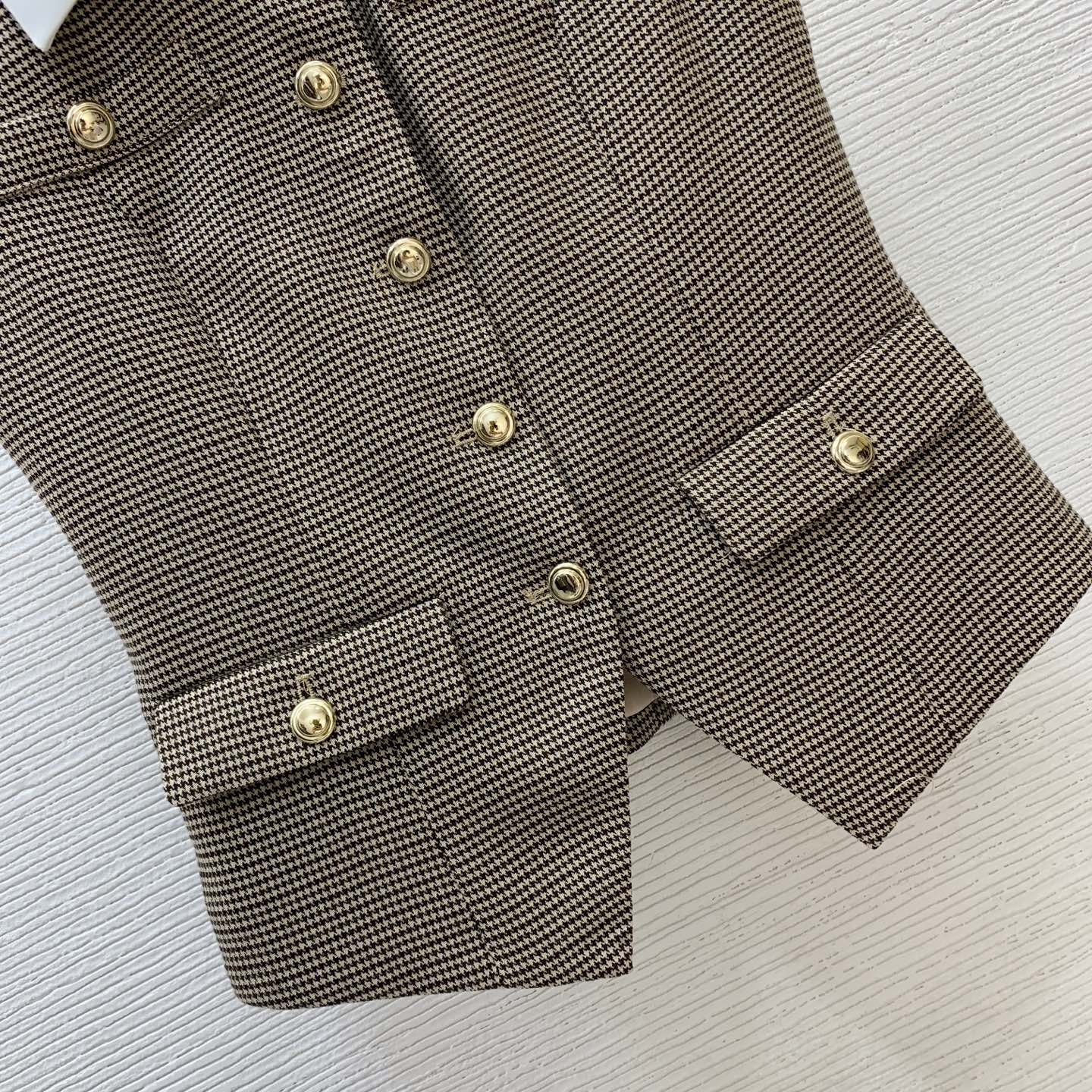 Miumiu 2026 Set Beige Wool Blend Fabric 420311