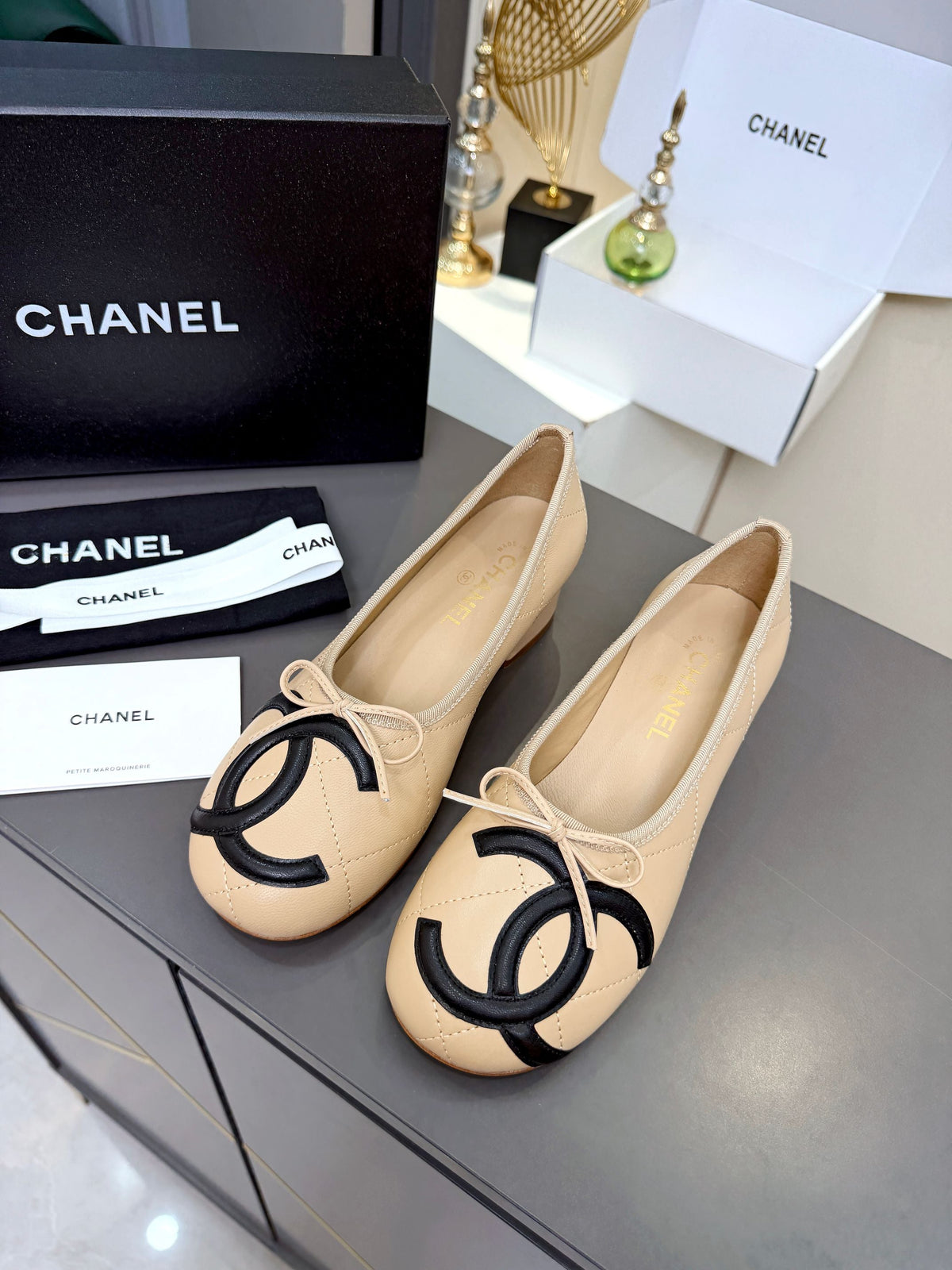 Chanel 2026 Cambon Pumps 45mm Leather 124850