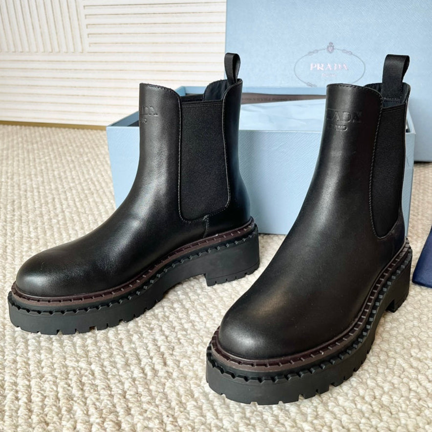 Prada 2026 Chelsea Boots Cowhide 149581