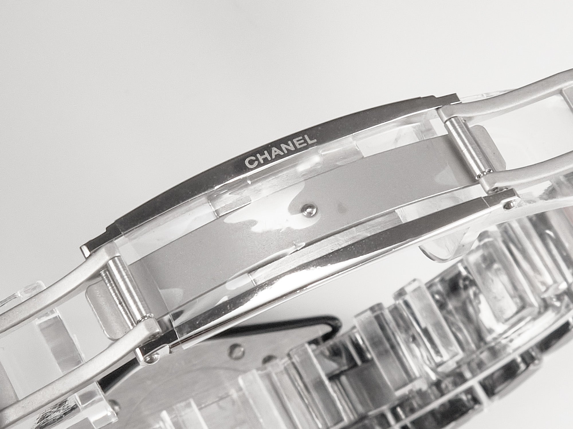 J12 Date Quartz Black Ceramic Diamond Numerals Black Dial