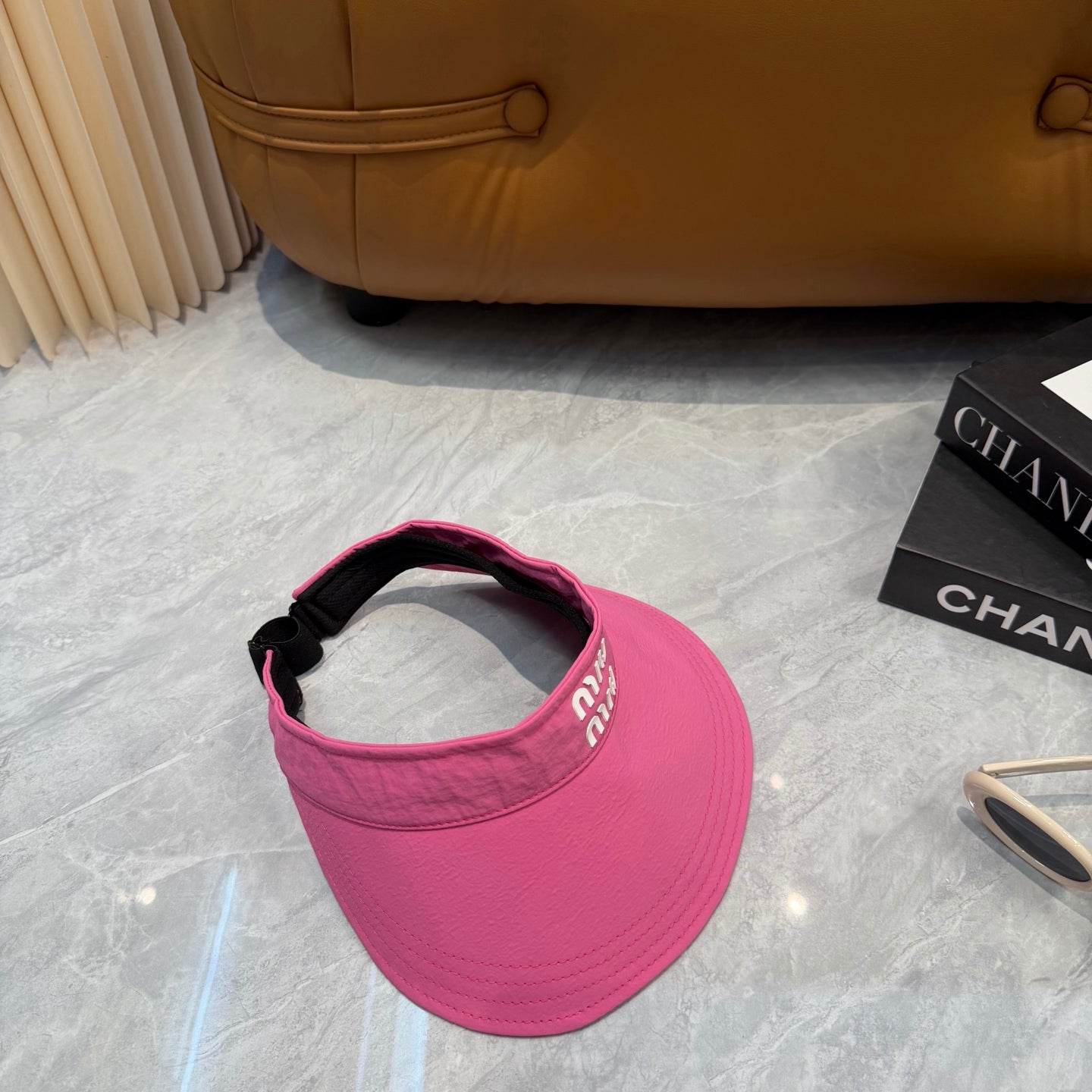 Miumiu Multicolor Visor Hat 413032