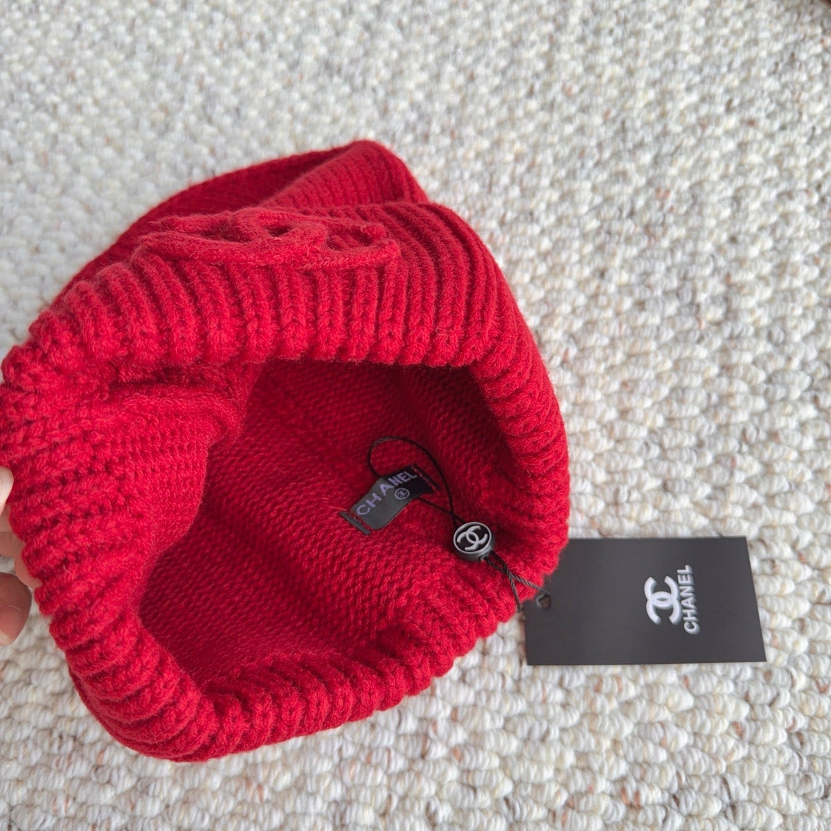 Chanel Beanie Wool 477885