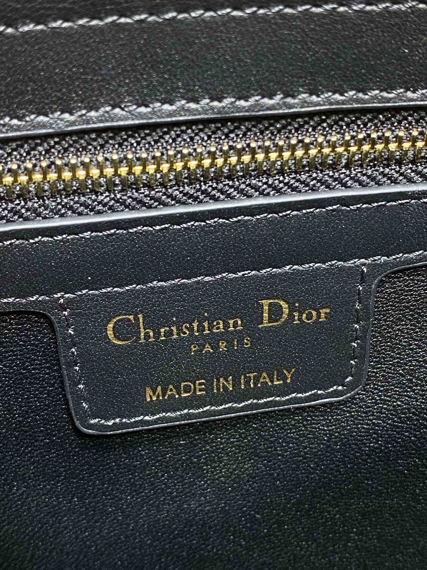 Dior 2025 Bow Bag 28cm Black Leather 272519