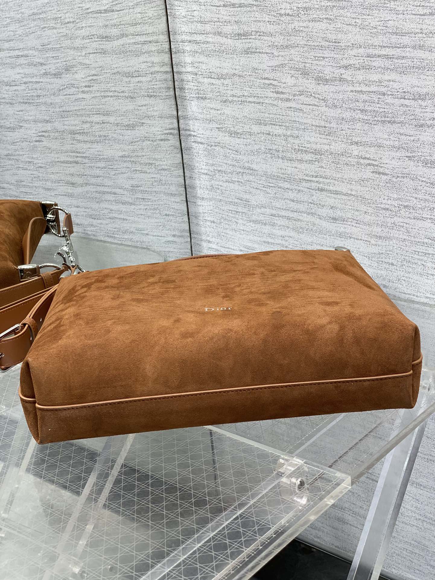 Dior 2026 Diorly Bag 31.5cm Suede Calfskin 289040