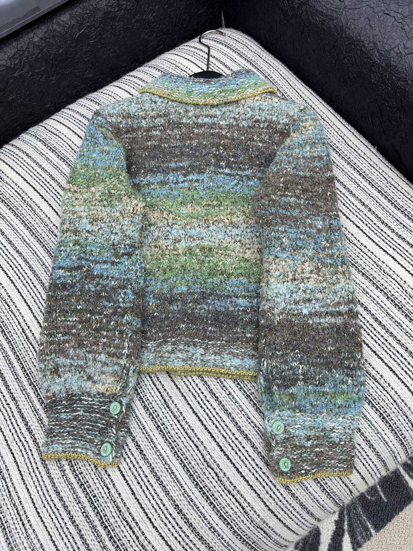 CC 2025 Jacket Blue Gray Green Wool 325839