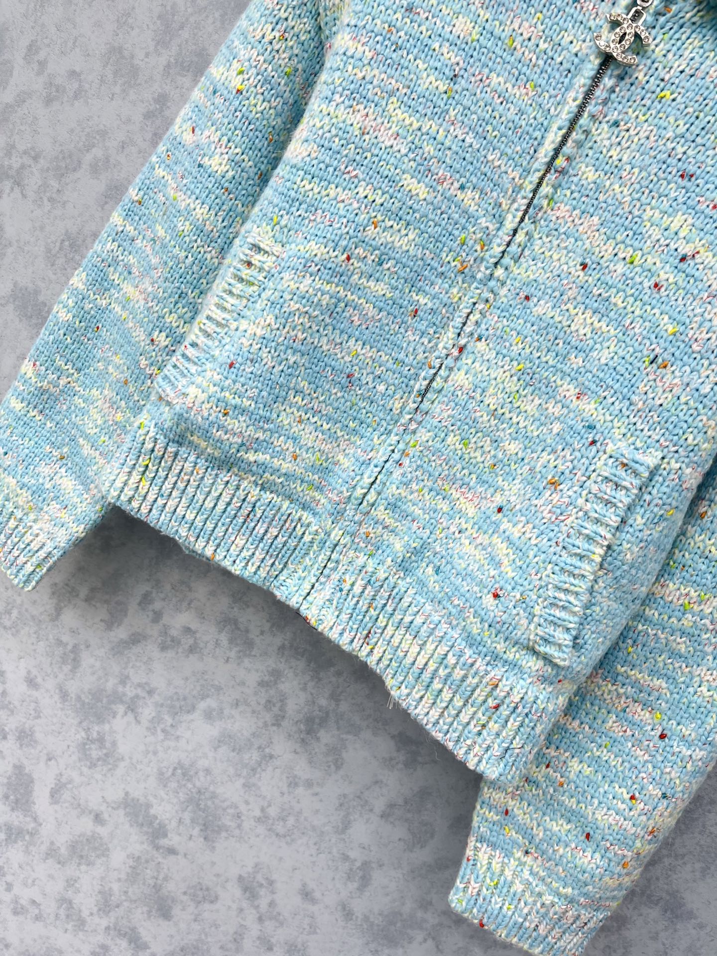 CC 2025 Jacket Blue Wool 325860