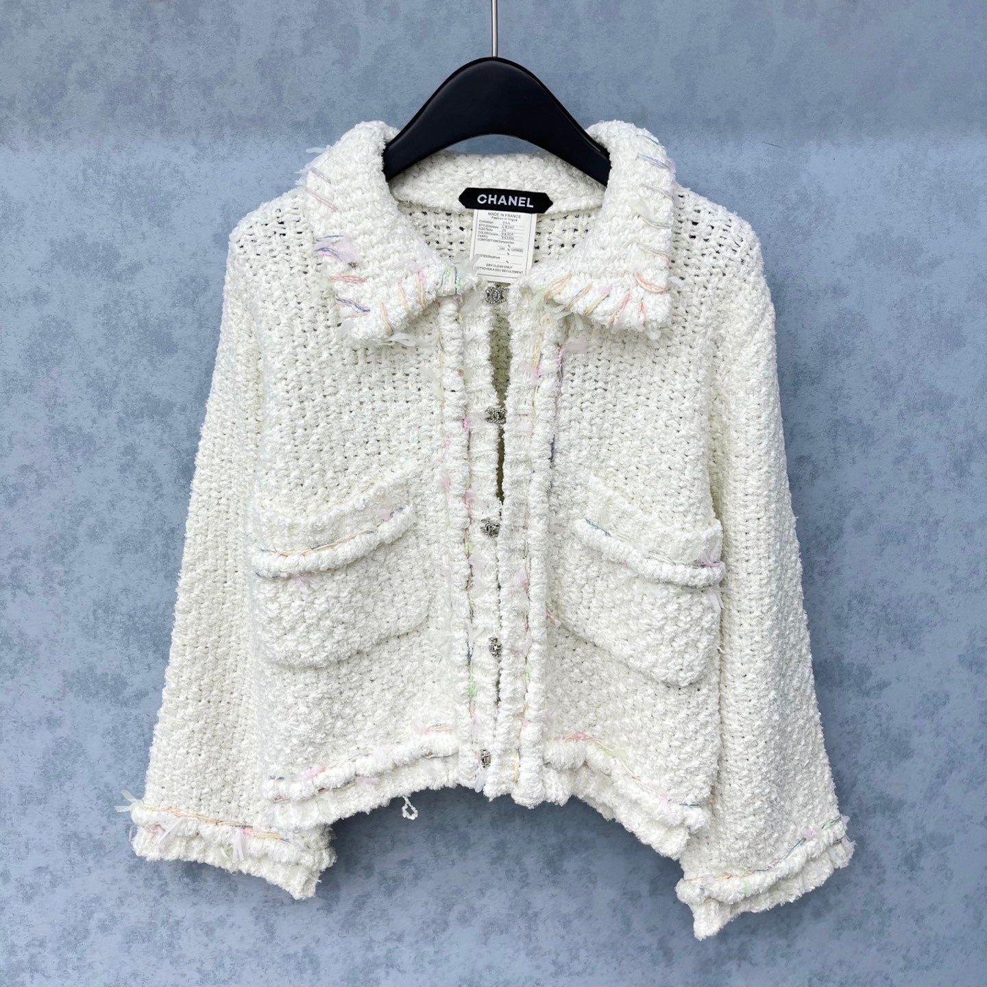 CC 2025 Jacket White Wool 325865