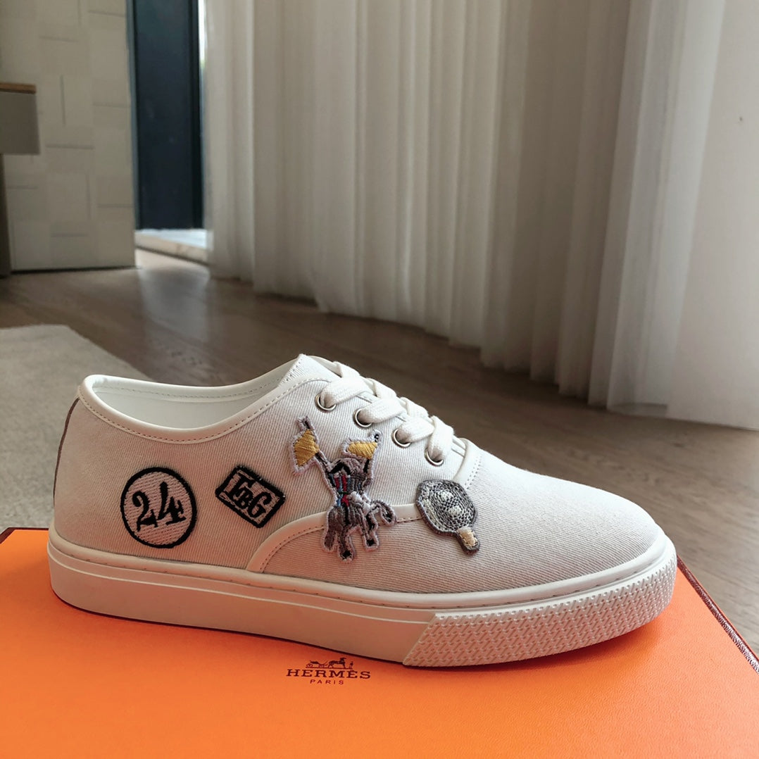 HM INNOCENT SNEAKER WHITE DENIM