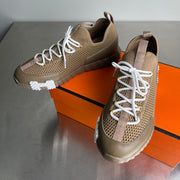 HM Men's 25 Lift Sneaker Olive Green Mesh Calfskin 703768