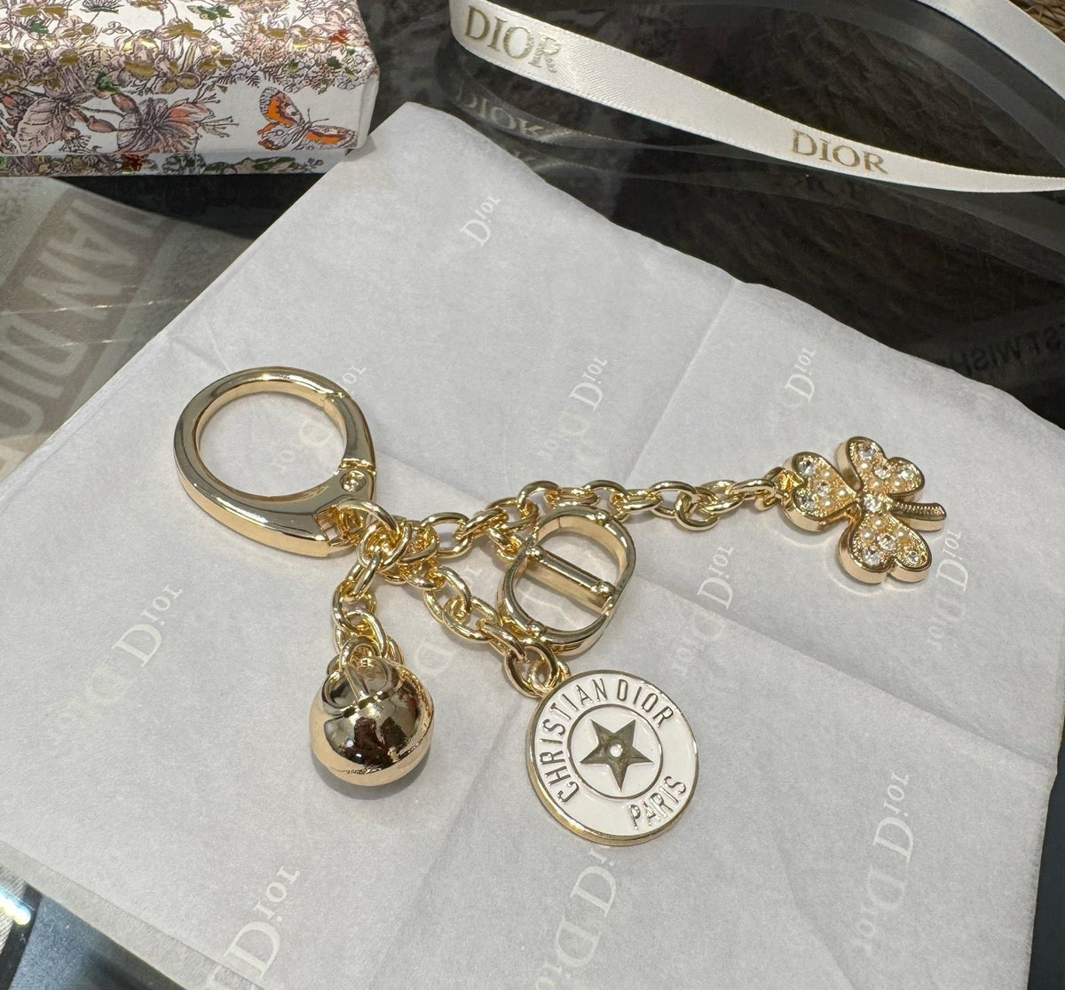 Dior Clover-shaped Charm 353623
