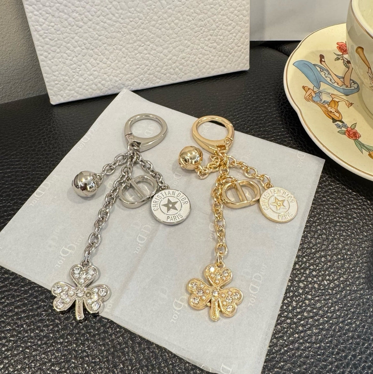 Dior Clover-shaped Charm 353623