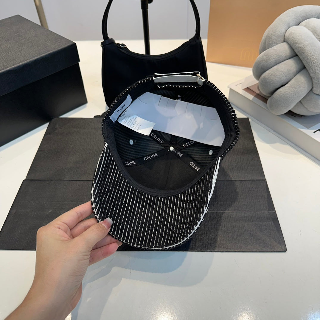 Celin Cap Black Cotton Fabric 210435