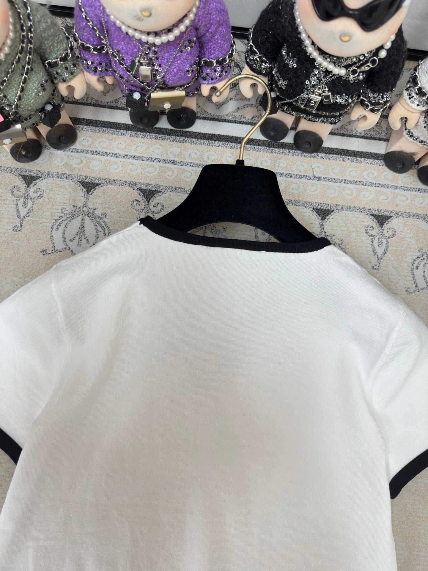 Miu T-Shirt White Wool 232745