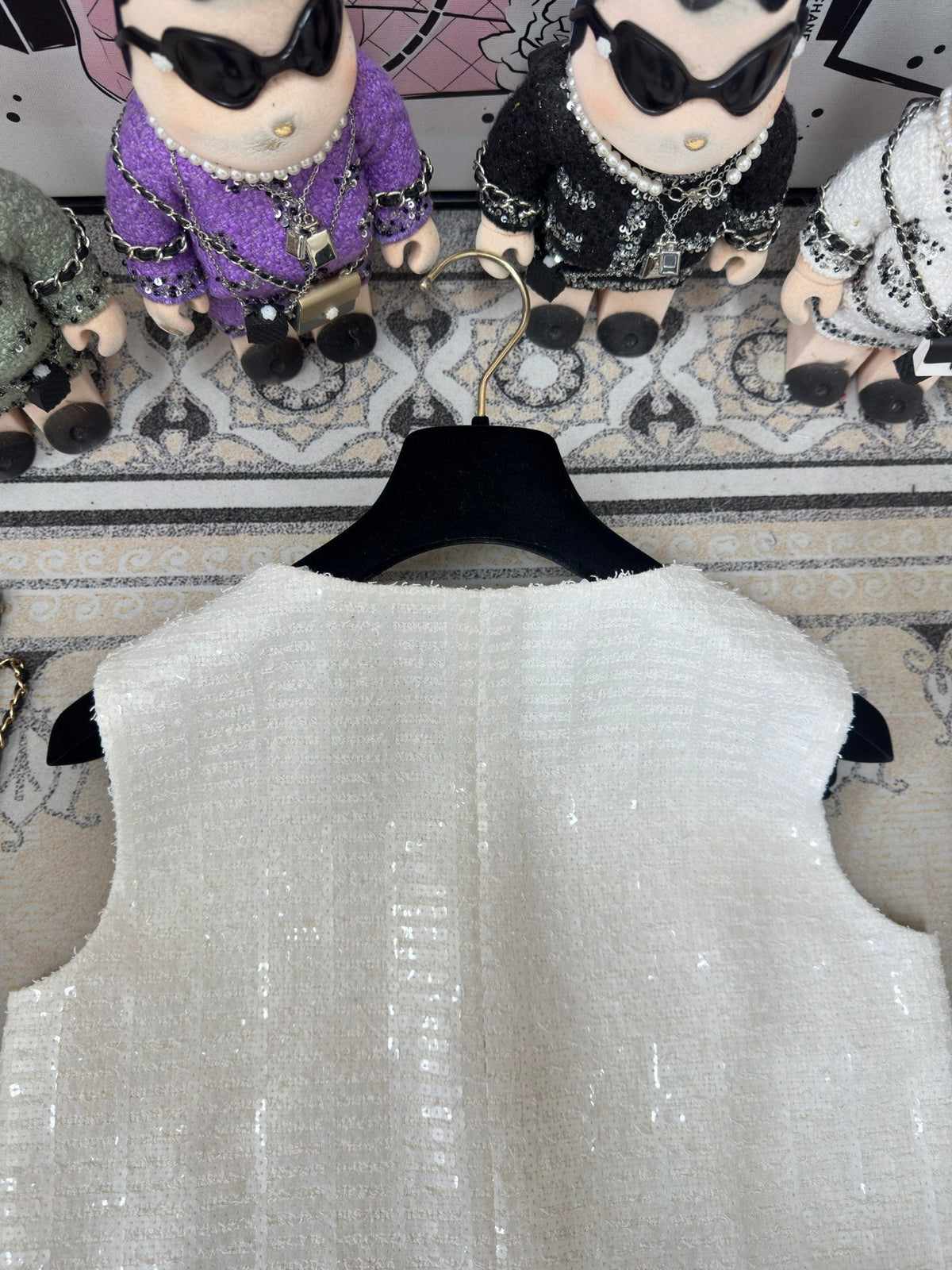 Chanel Princess Vest White Cotton 232717