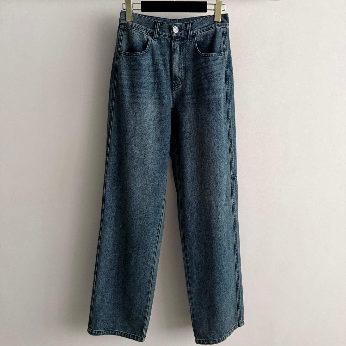 Chanel 2026 Denim Pant Blue Cotton 363711