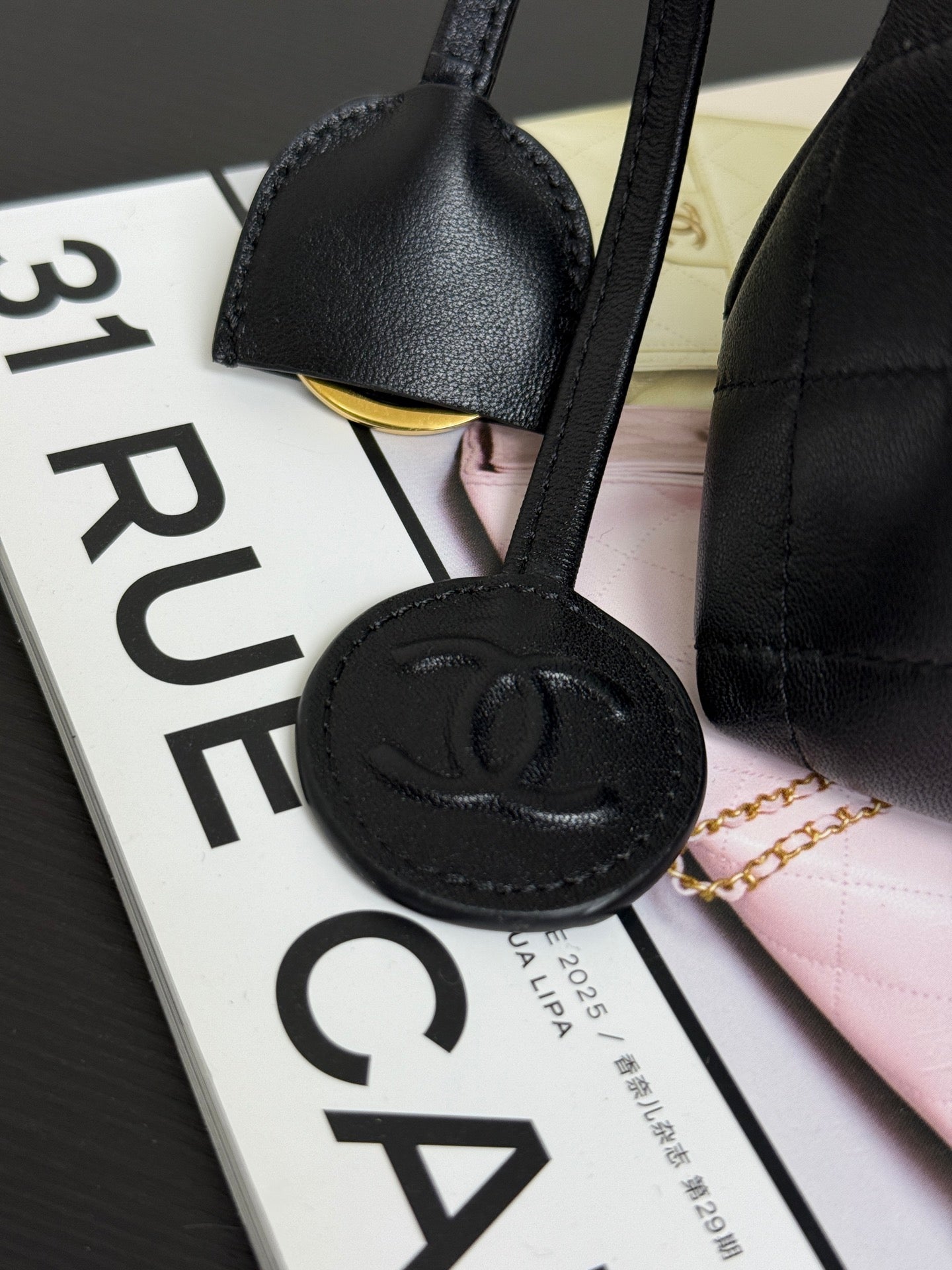 Chanel 2026 Lucky Bag 22cm Black Sheepskin