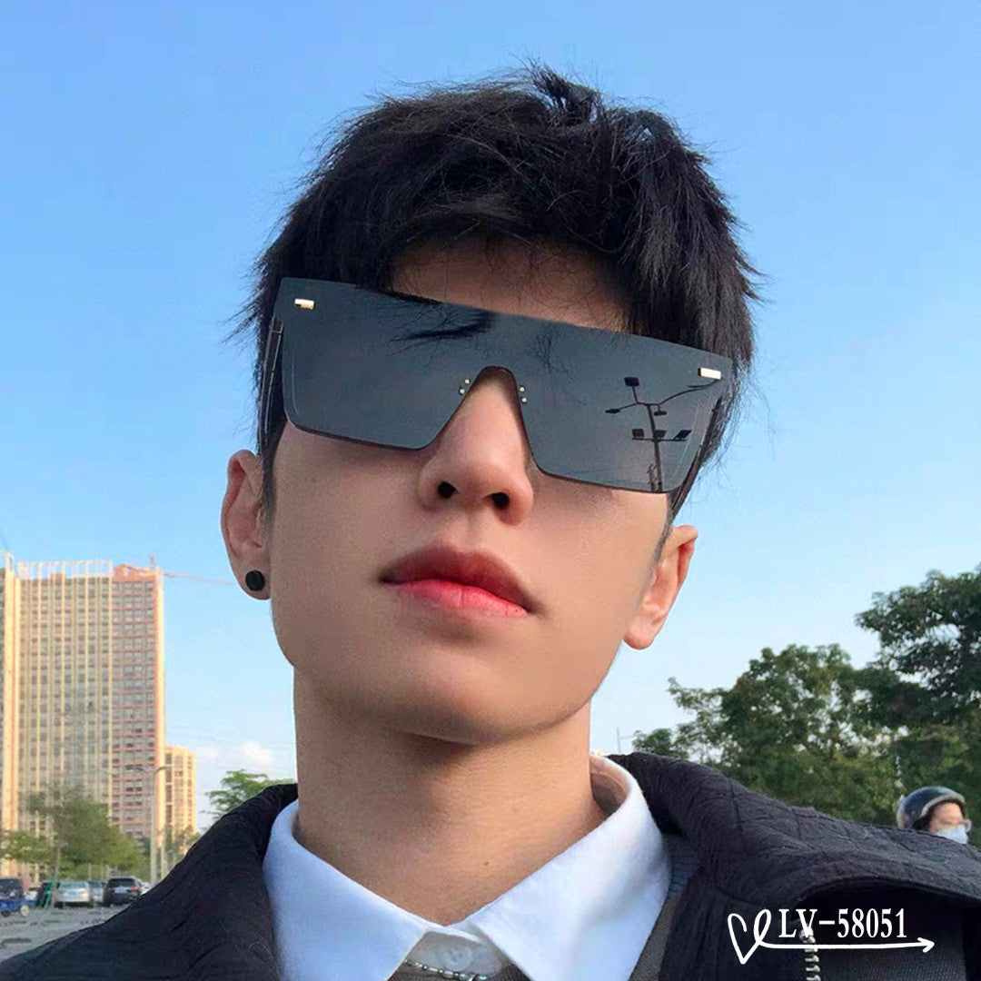 SQUARE SUNGLASSES 58051 IN ACETATE