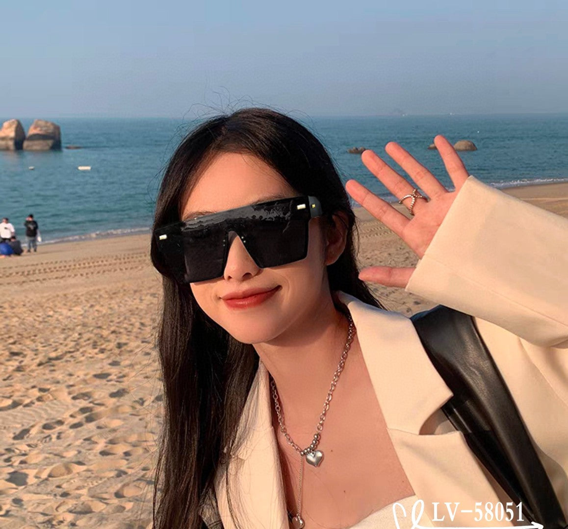 SQUARE SUNGLASSES 58051 IN ACETATE