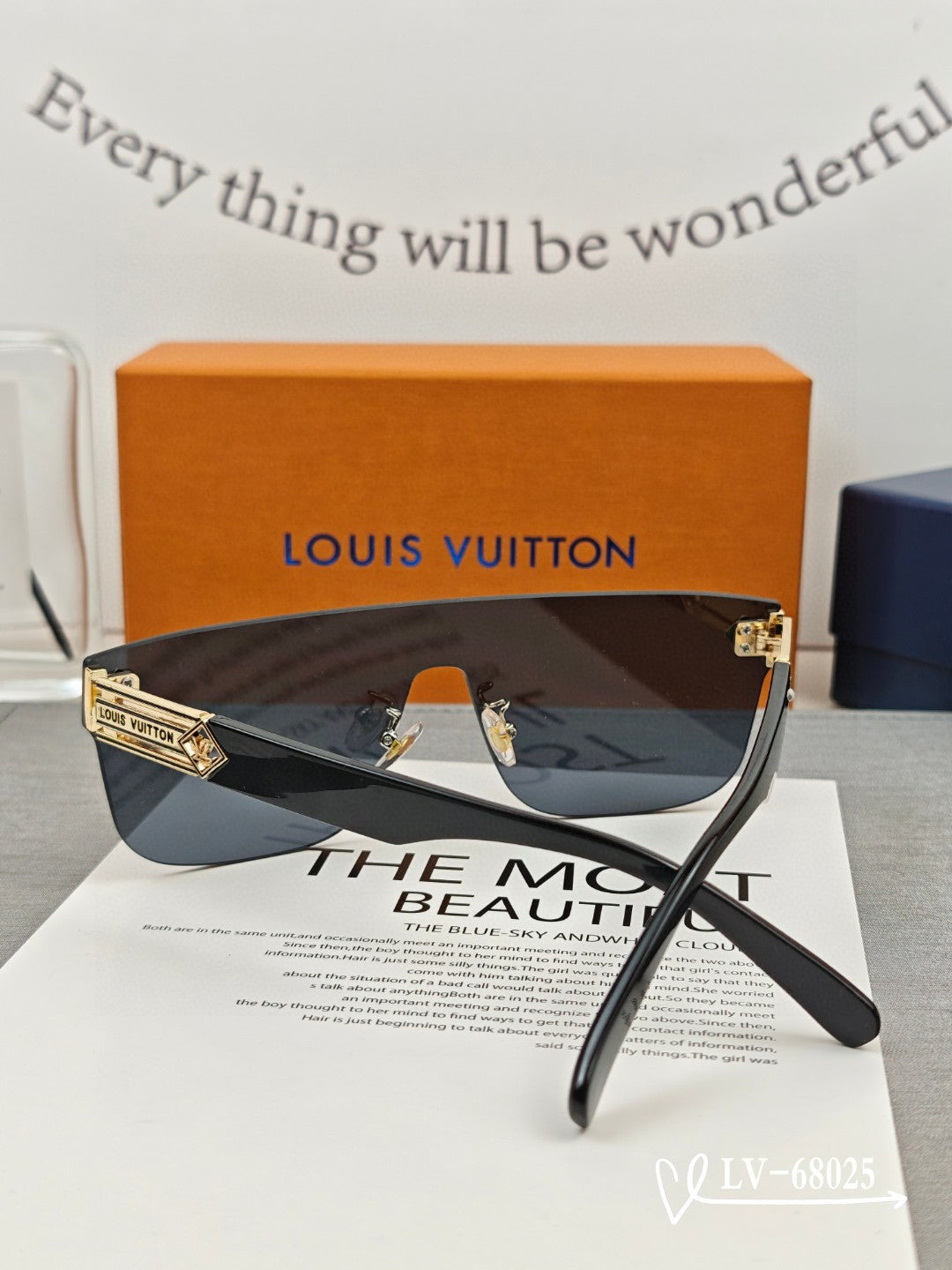 SUPERLIGHT SQUARE SUNGLASSES 68025 IN ACETATE