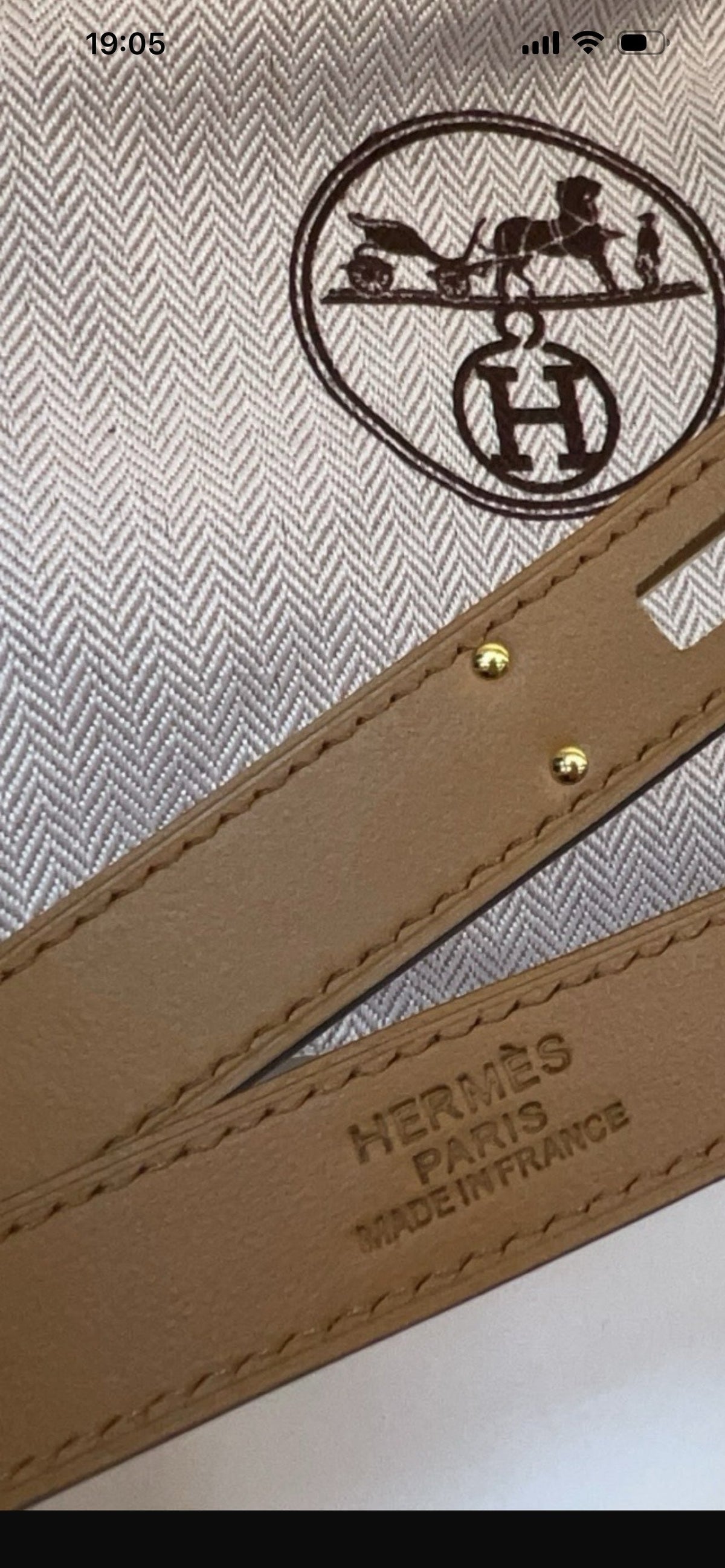 Hermes 2026 Chaine Ancre Belt 18mm Leather