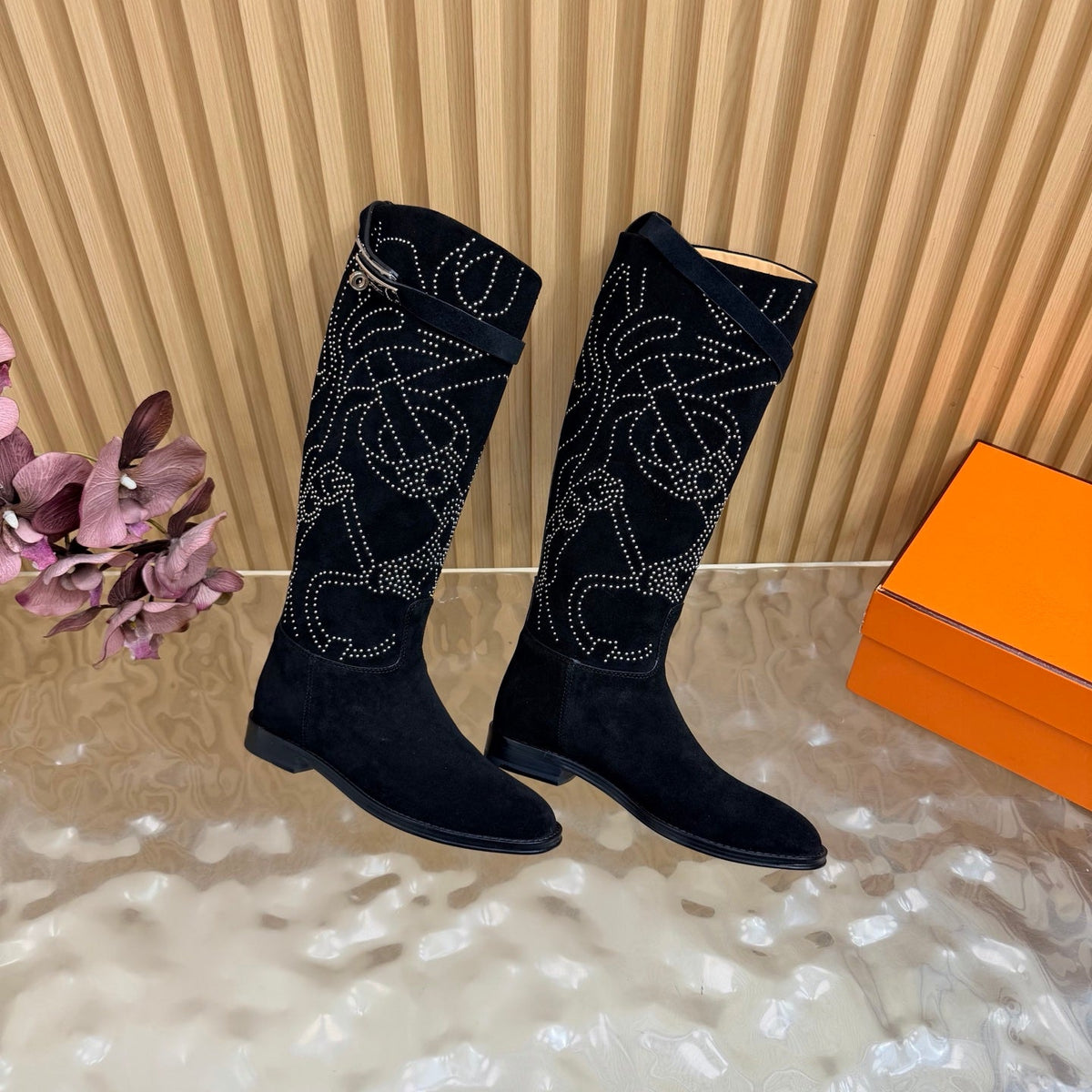 Hermes 2026 Jumping Supple Boot Suede Leather 114940