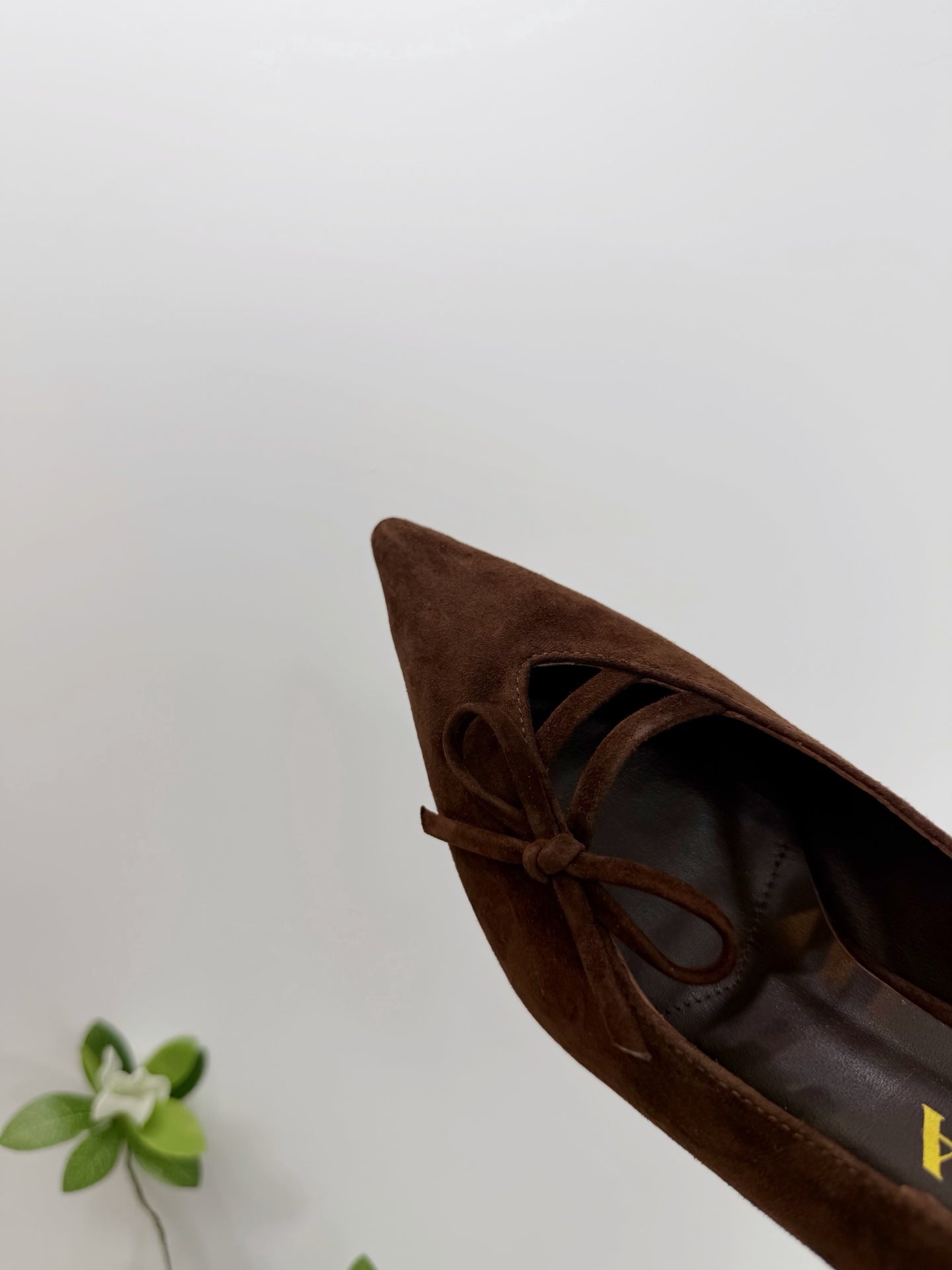 PRA 26SS High Heels Pumps 75 Dark Brown Suede 592358