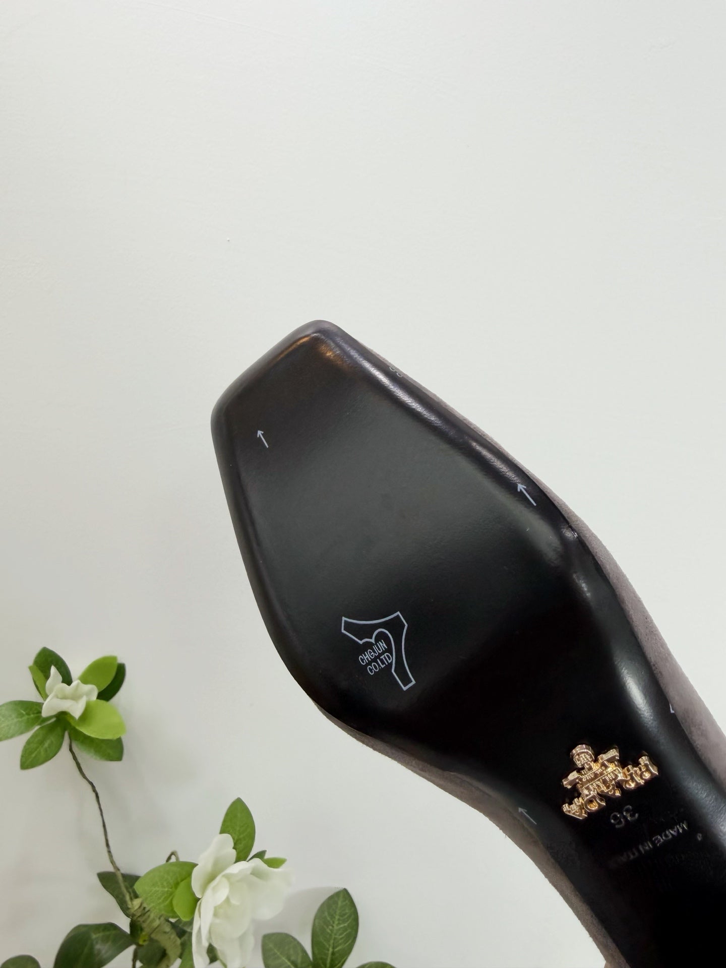 PRA 26SS High Heel Pump 85 Gray Suede 592368