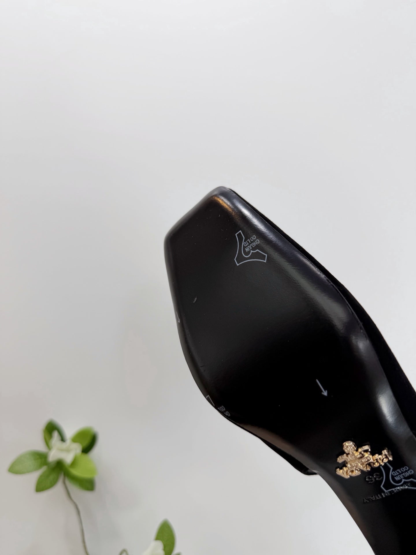 PRA 26SS Slingback 85 Black Suede 592363