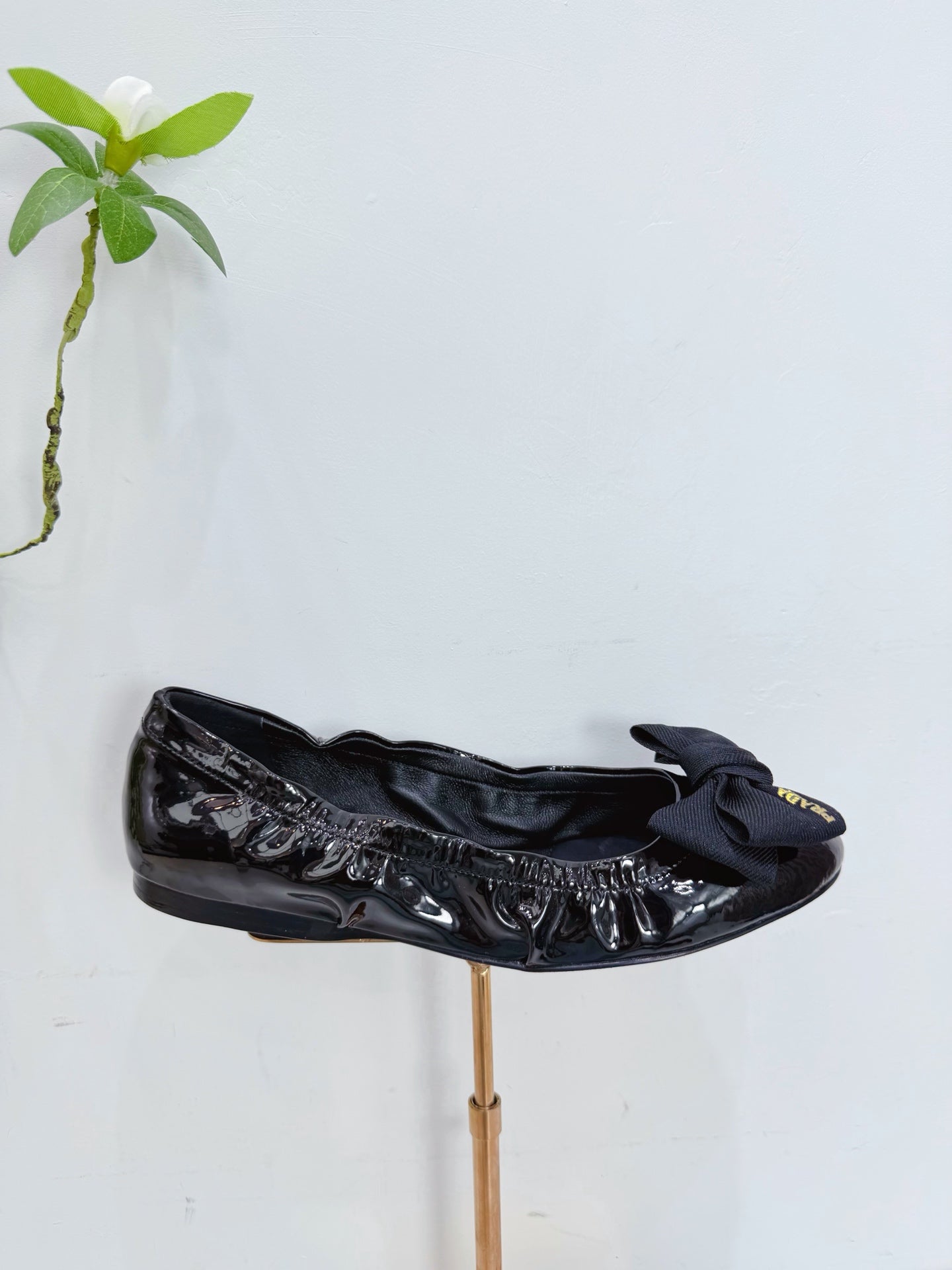 PRA 26SS Ballet Flat Black Patent Leather 592391