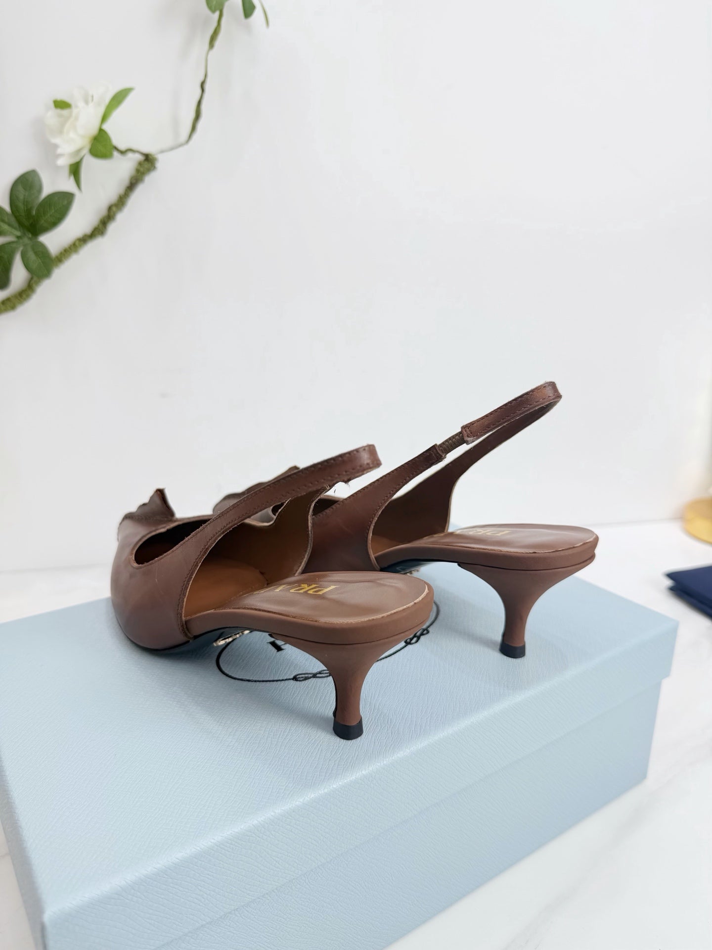 PRA 26SS Slingback 55 Brown Cowhide 592413