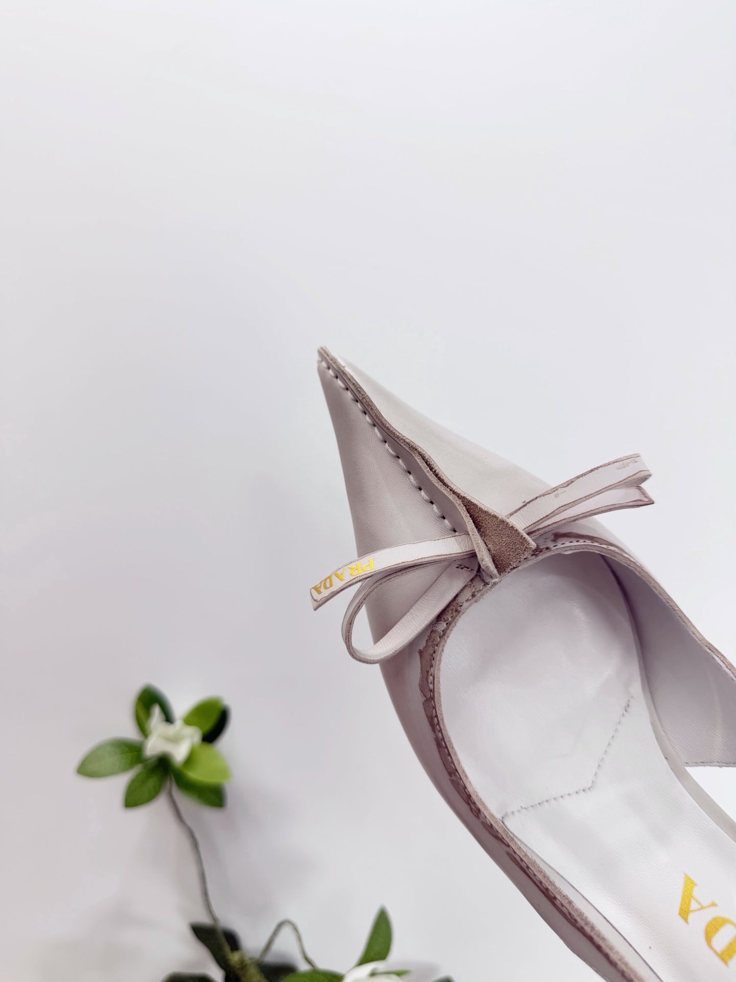 PRA 26SS Slingback 55 Ivory Beige Cowhide 592403