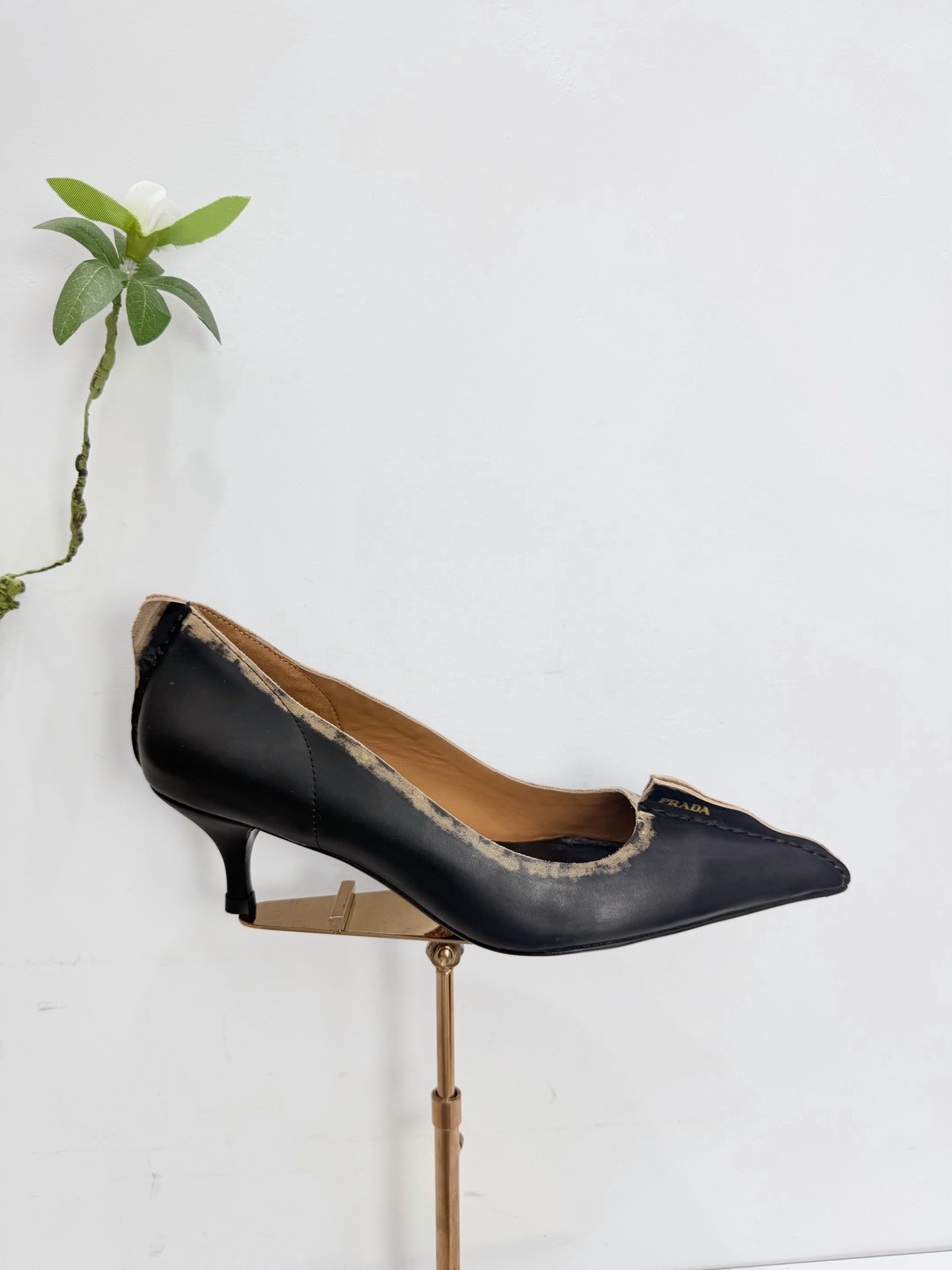 PRA 26SS Pump 55 Black Cowhide 592414