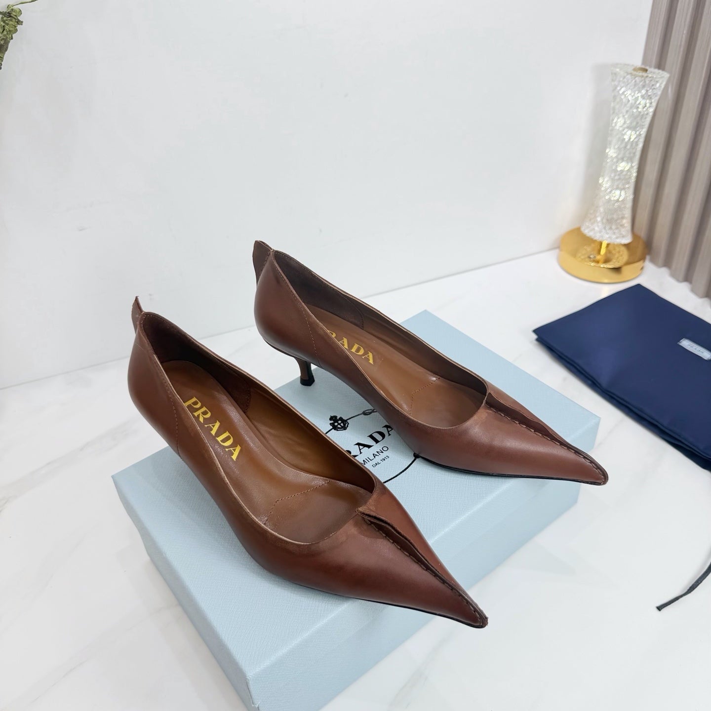 PRA 26SS Pump 55 Black Cowhide 592416